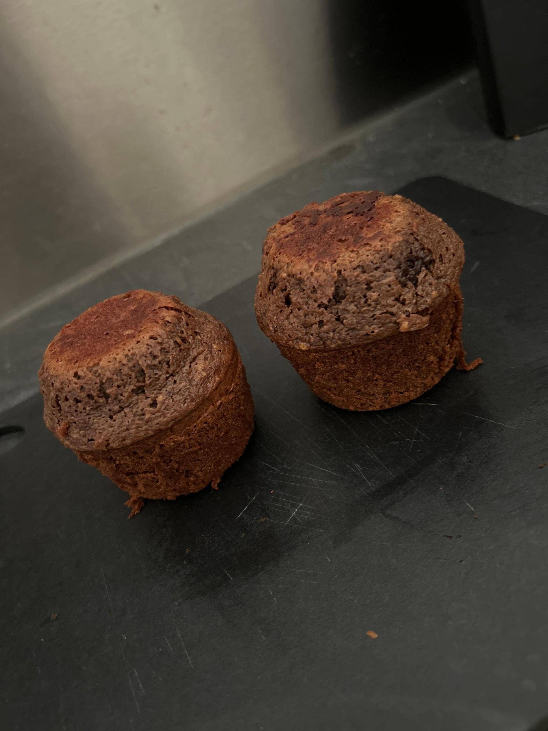 Moelleux au chocolat caramel et banane - Recepten Cake Factory Délices | Tefal