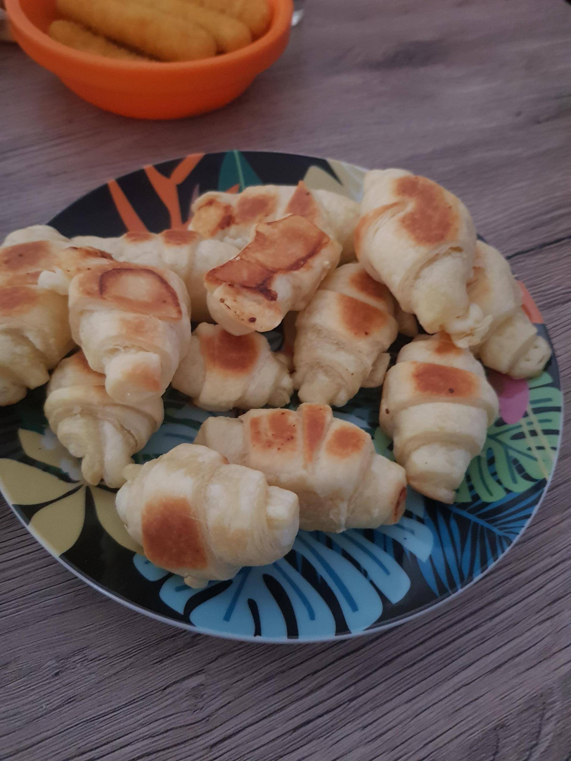 Croissant apéritif fromage - Recette Cake Factory | Tefal