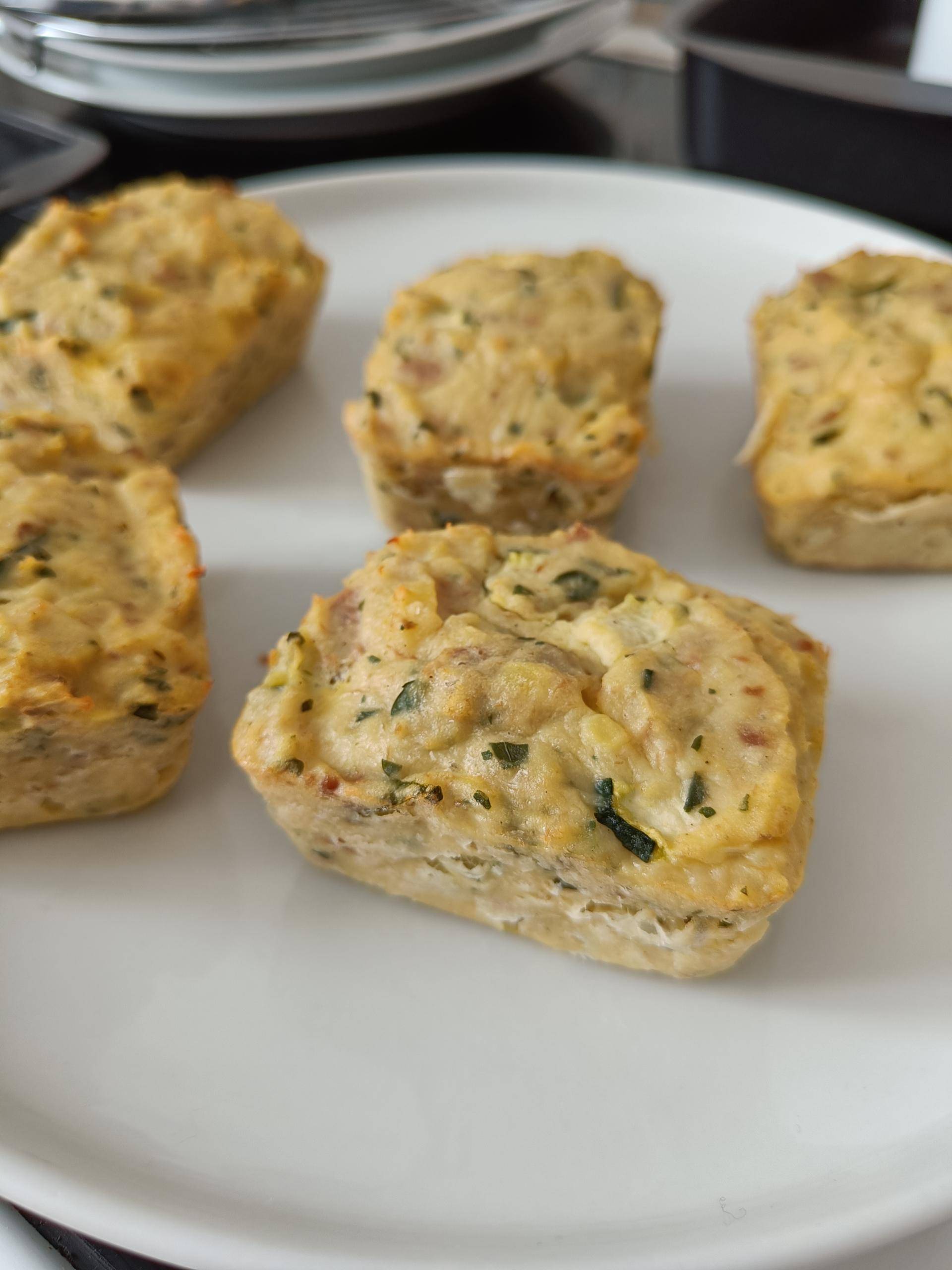 Cakes au thon - Recepten Cake Factory Délices | Tefal