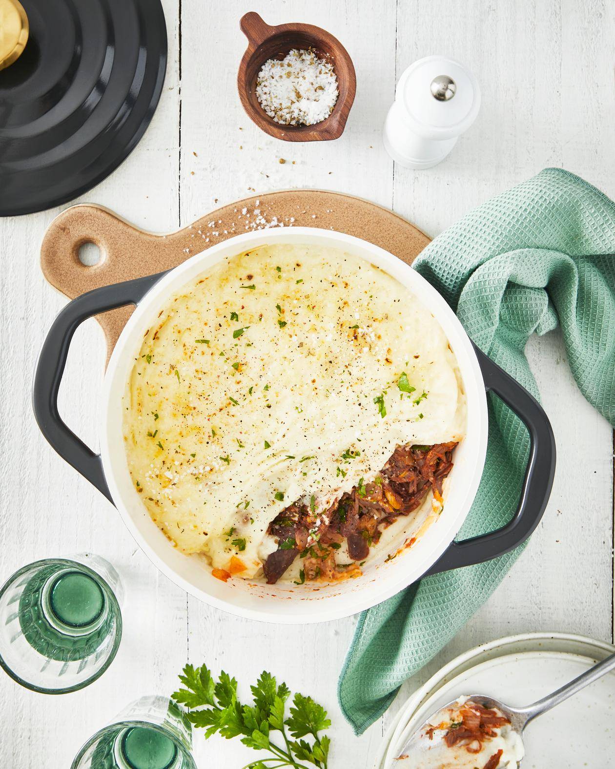 Mille-feuilles parmentier de canard - Recepten Poêles et Casseroles | Tefal