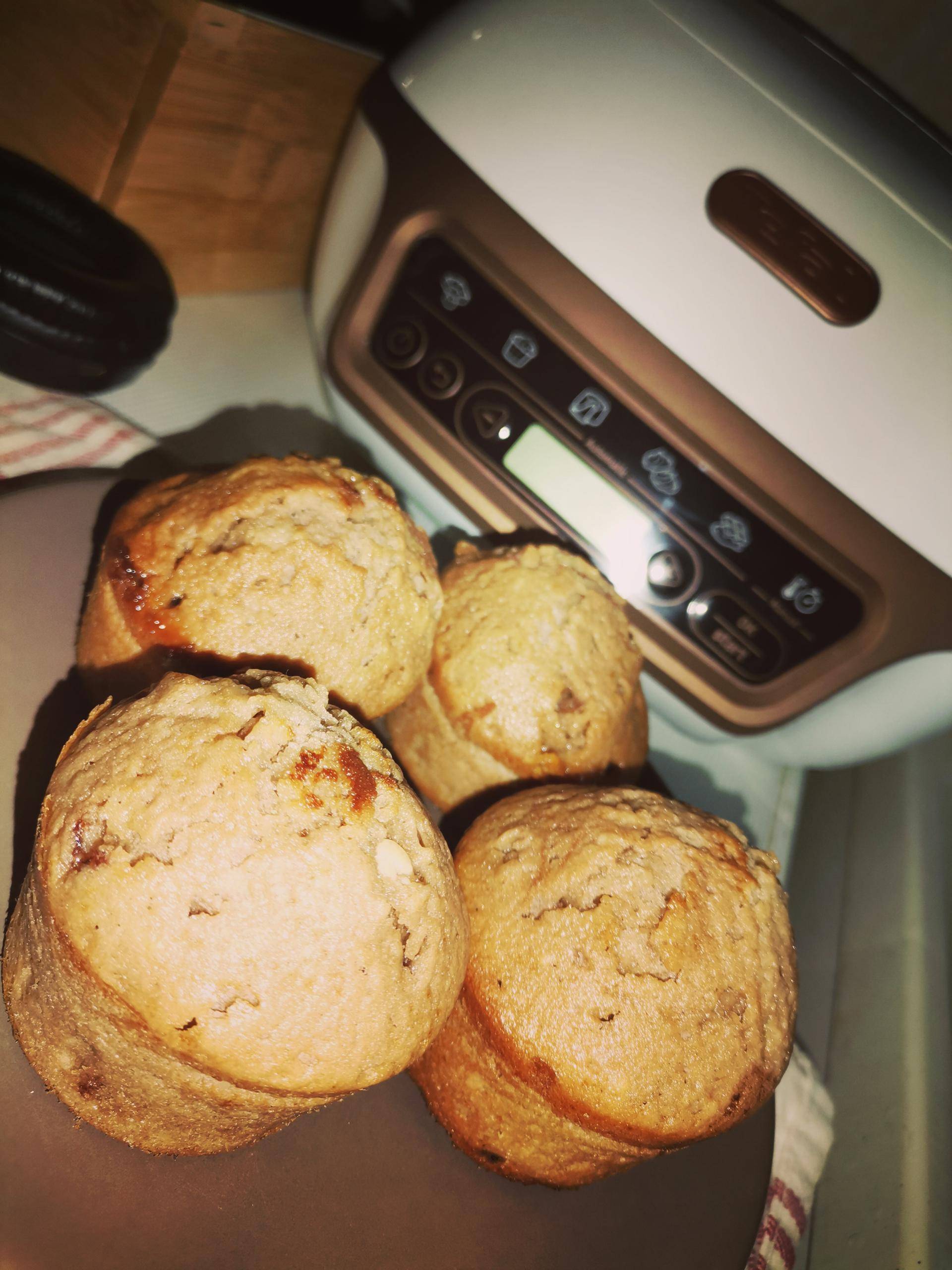 Muffin cacao et chocolat blanc - Recepten Cake Factory | Tefal