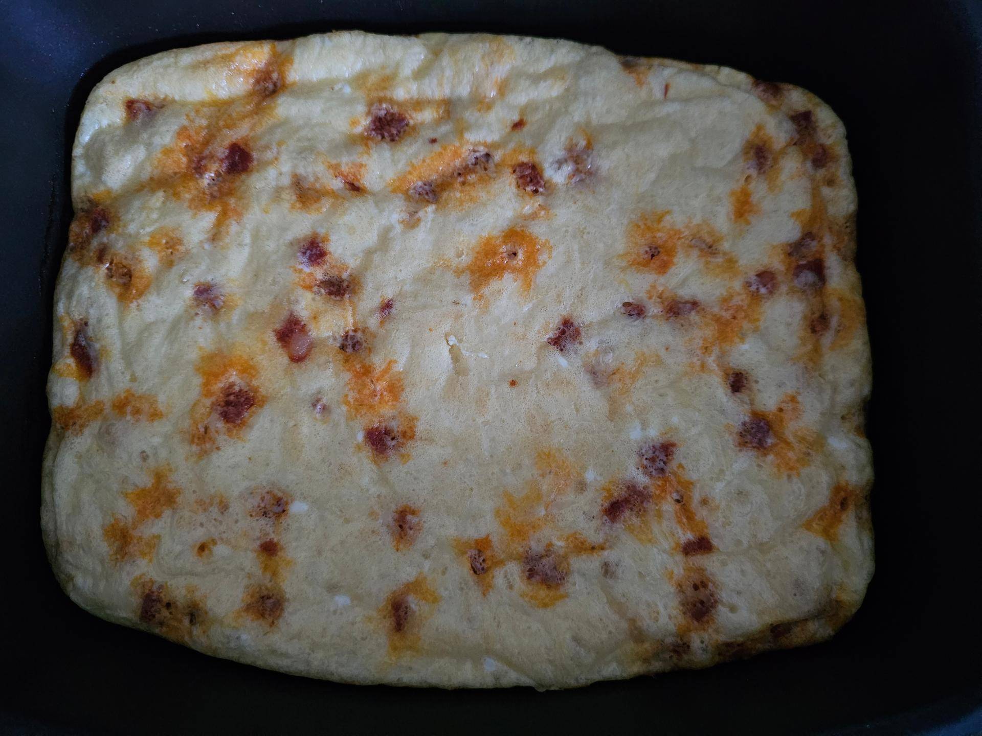 Omelette chorizo emmental - Recepten Cake Factory | Tefal