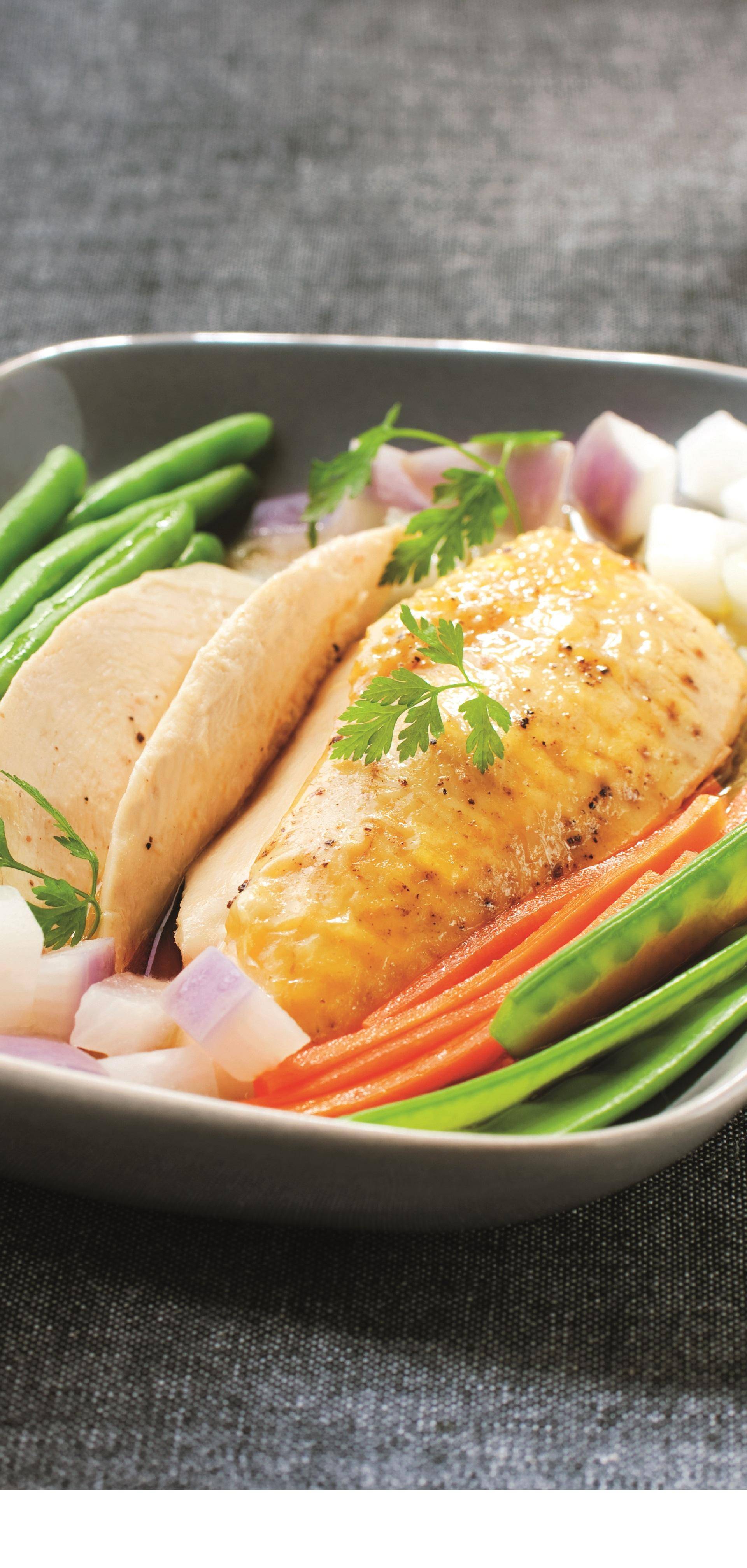 Blancs de poulet aux petits légumes - Recette undefined | Tefal