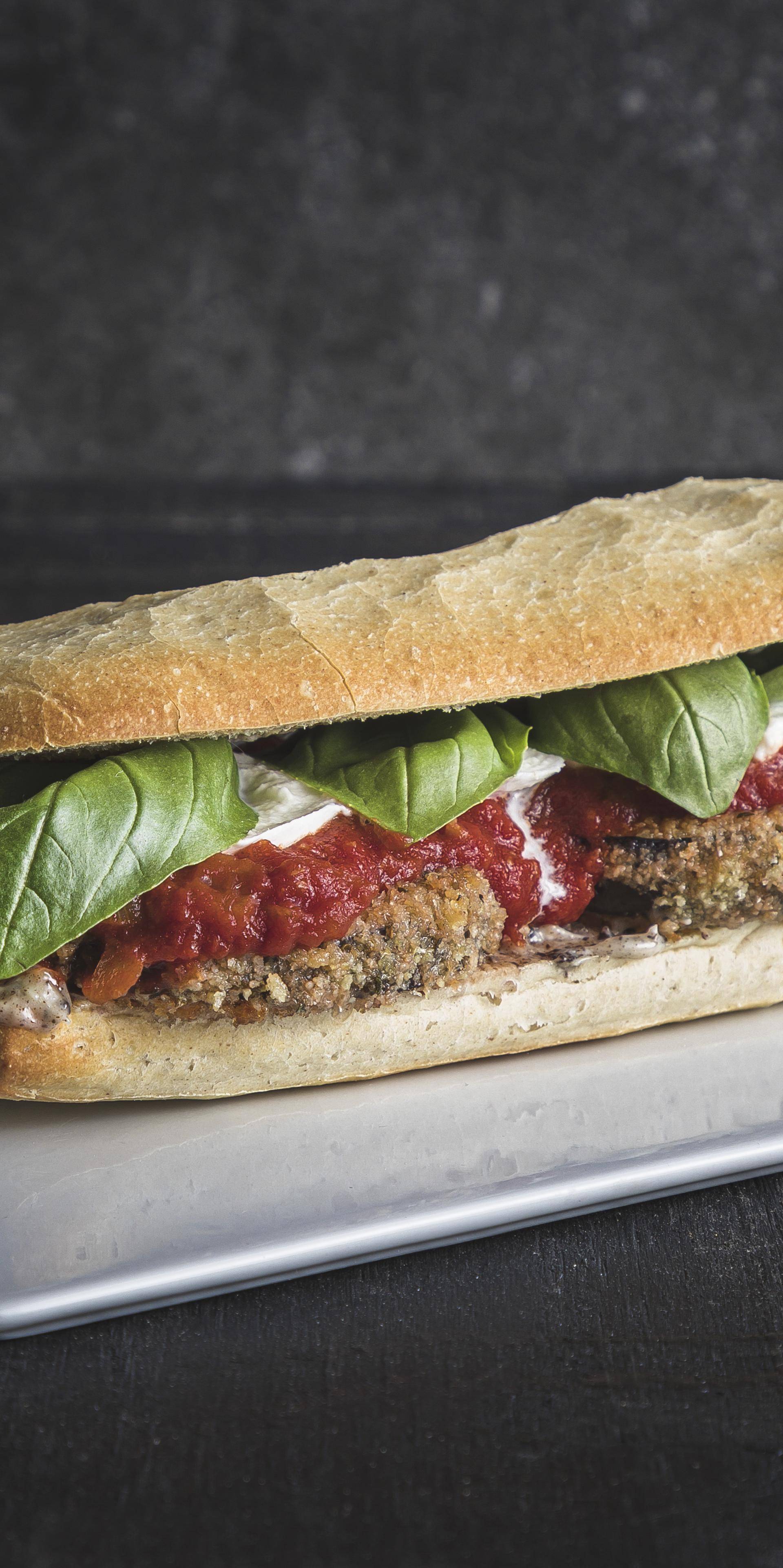 Sandwichs aubergine et mozzarella de Félinferno - Recette Poêles et Casseroles | Tefal