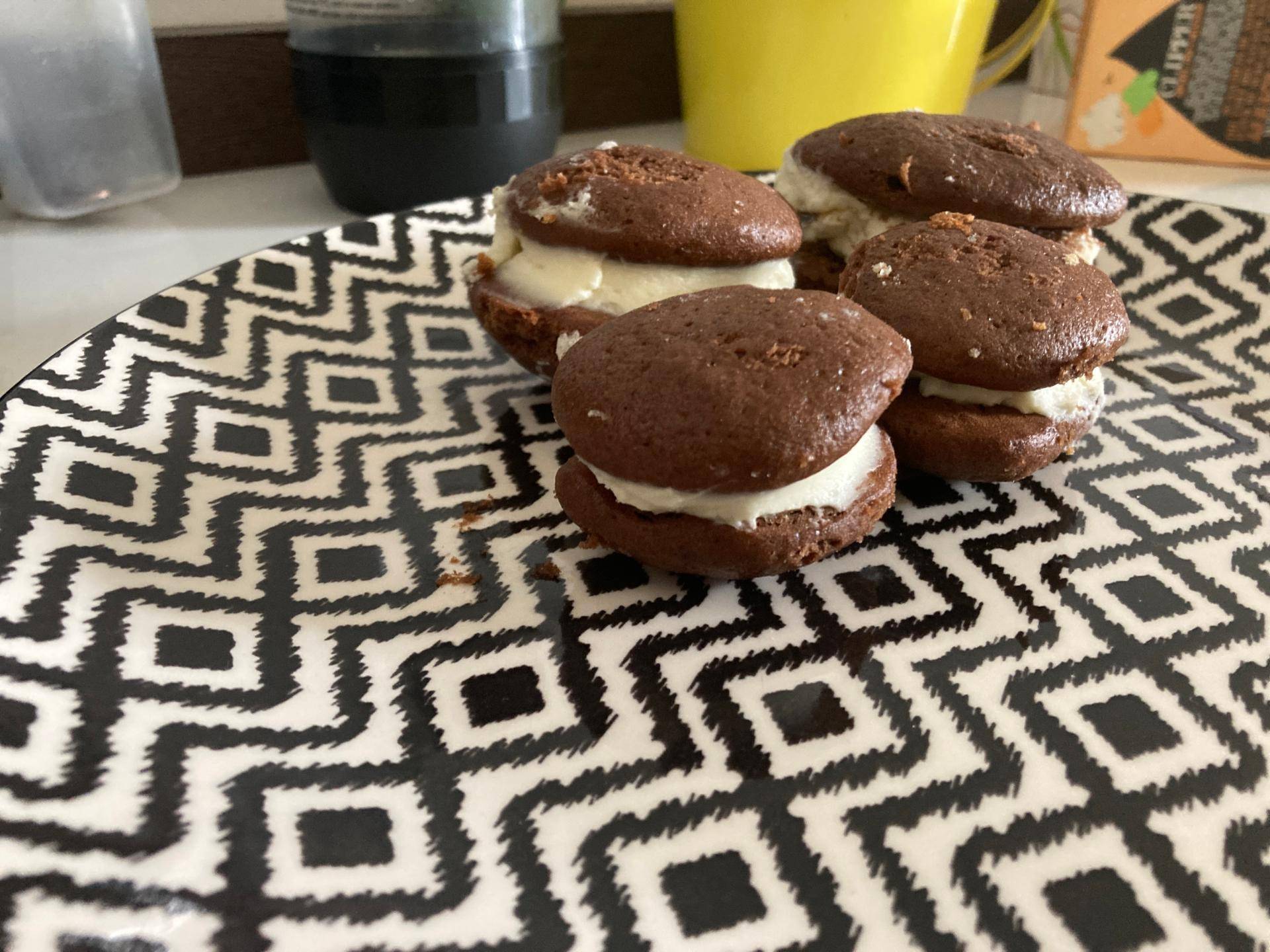 Whoopies chocolat vanille - Recette Cake Factory | Tefal