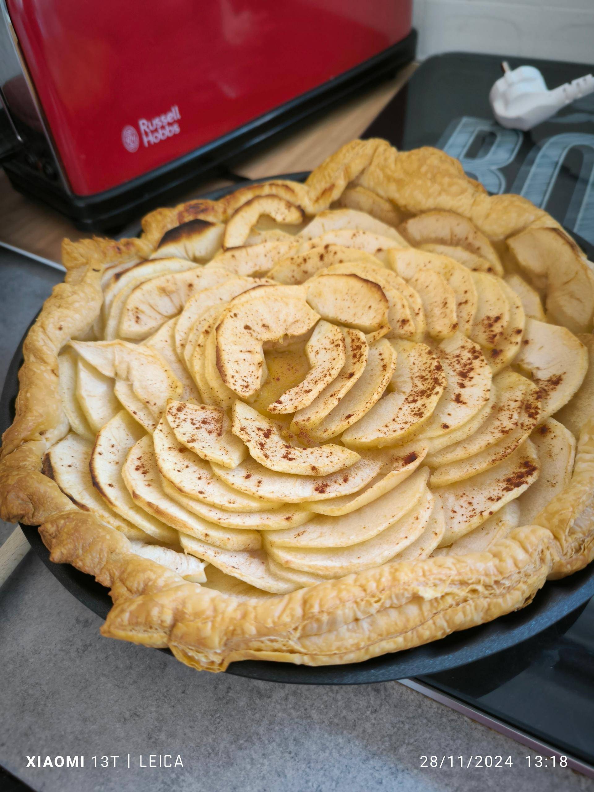 Tarte aux pommes (recette de Manette WLS) - Recette Cake Factory Infinity | Tefal