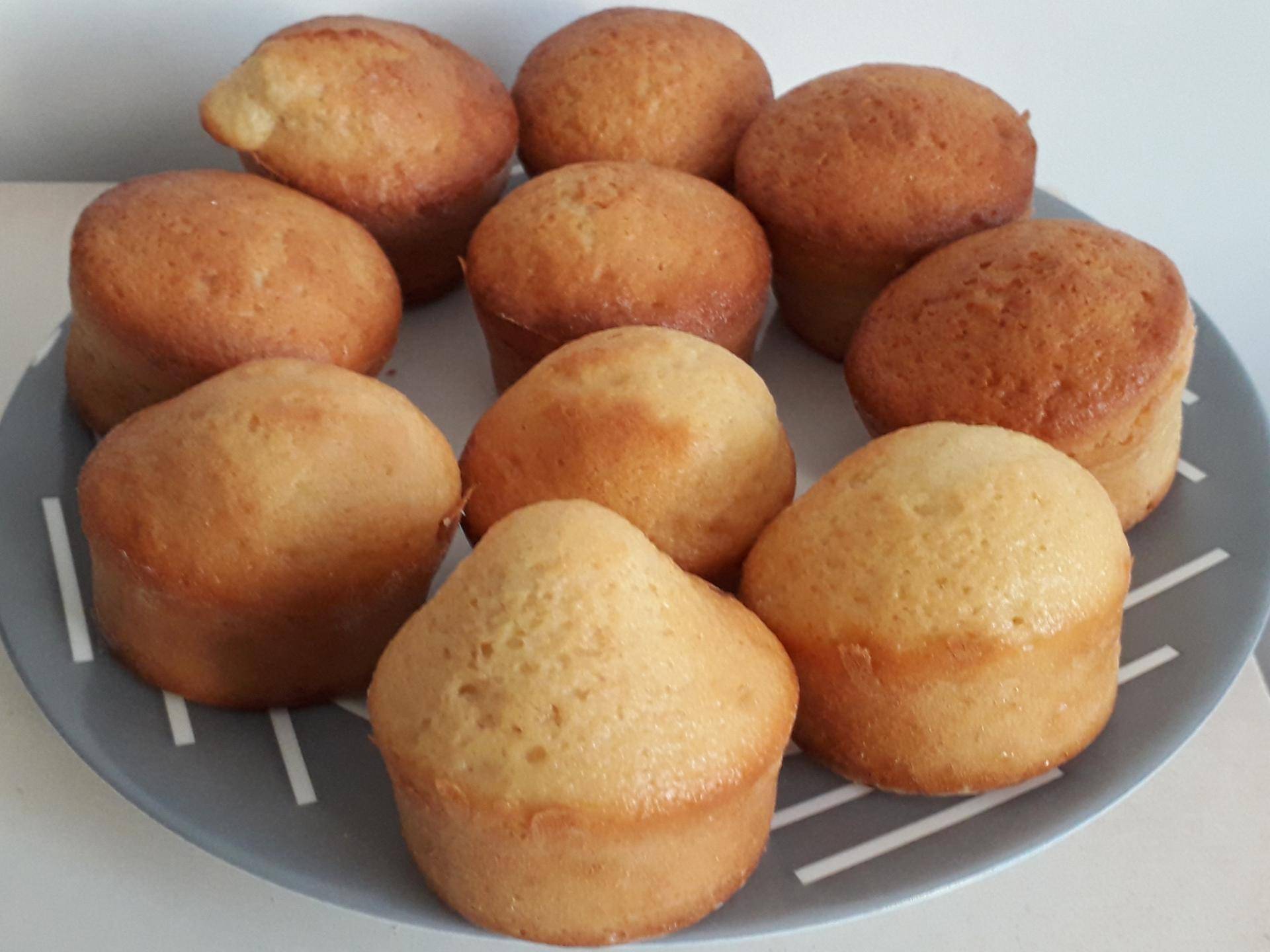 Muffins au yaourt et compote de pomme - Recepten Cake Factory | Tefal