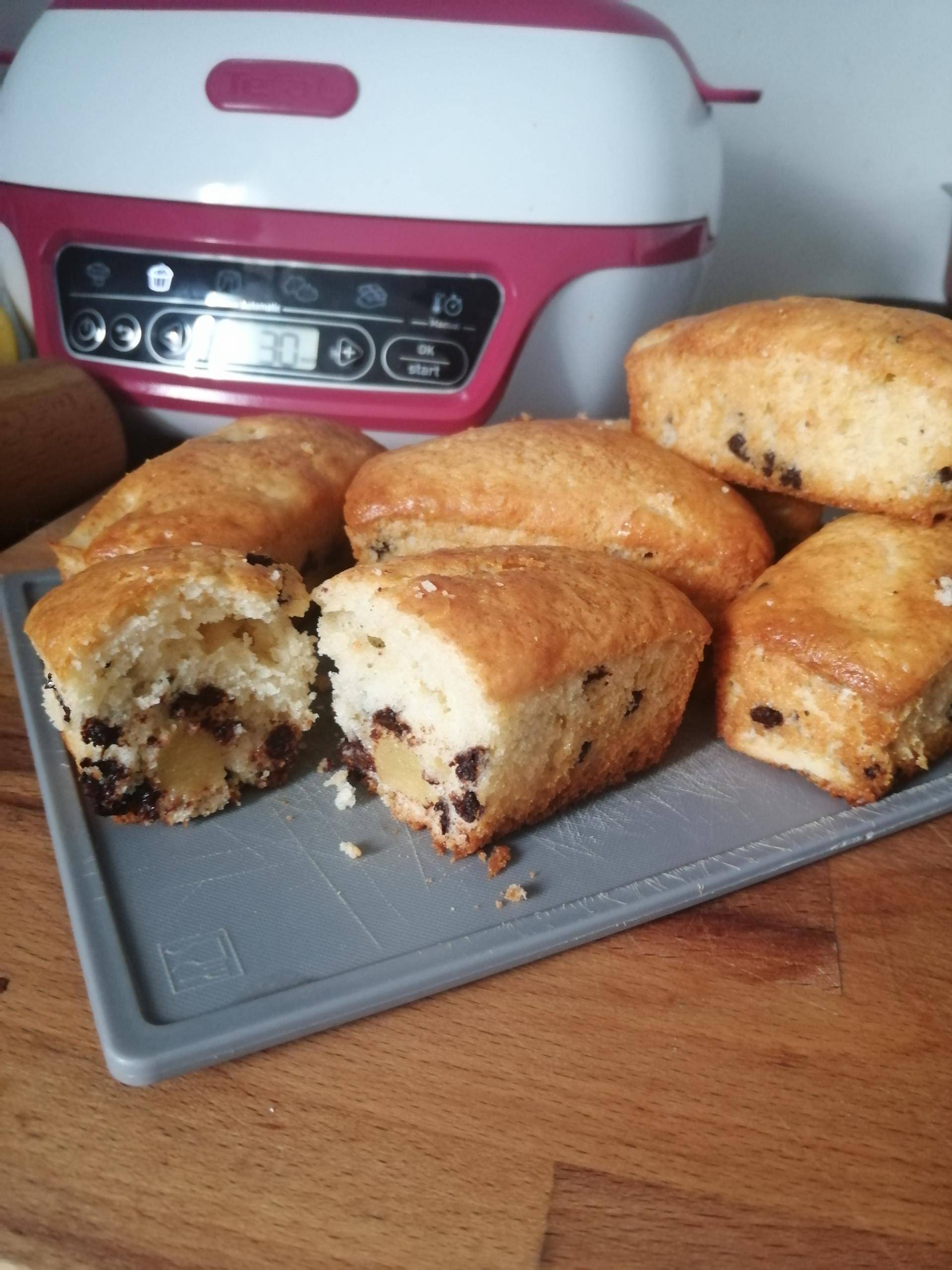 Cake pomme pépite chocolat - Recette Cake Factory | Tefal