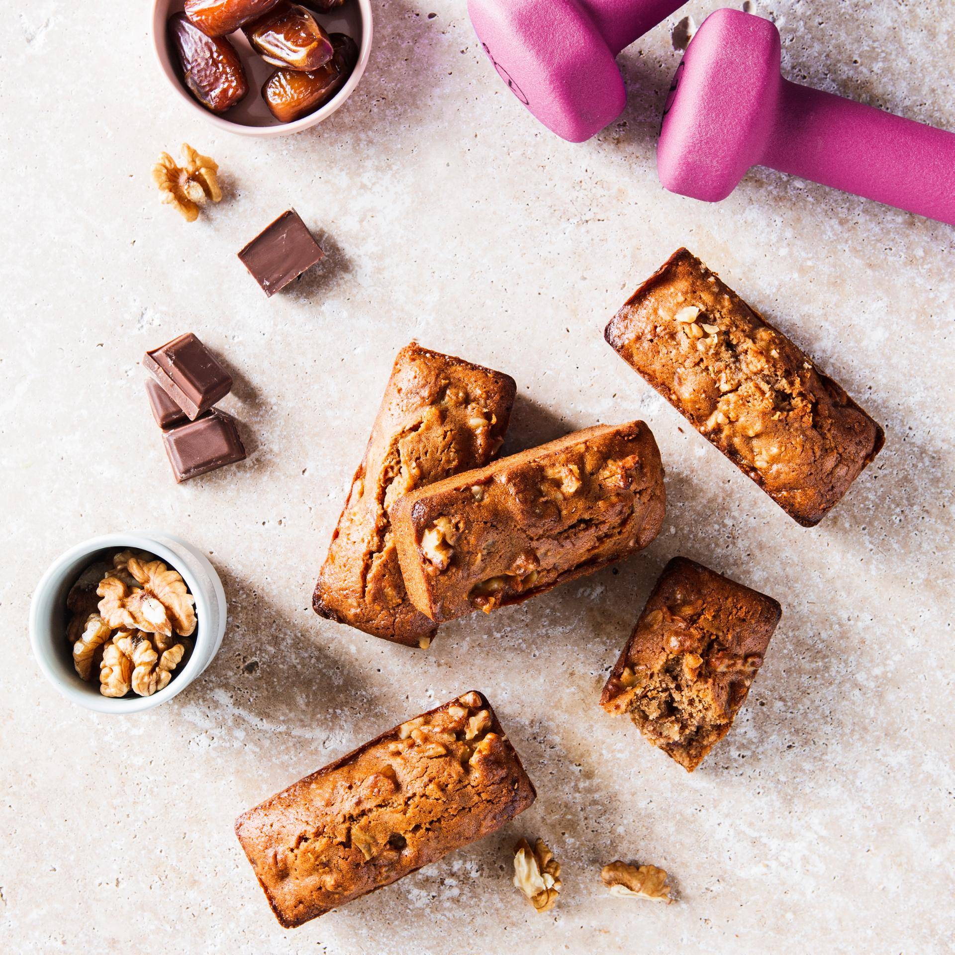 Minis cake au chocolat au lait et aux dattes - Recepten Cake Factory | Tefal