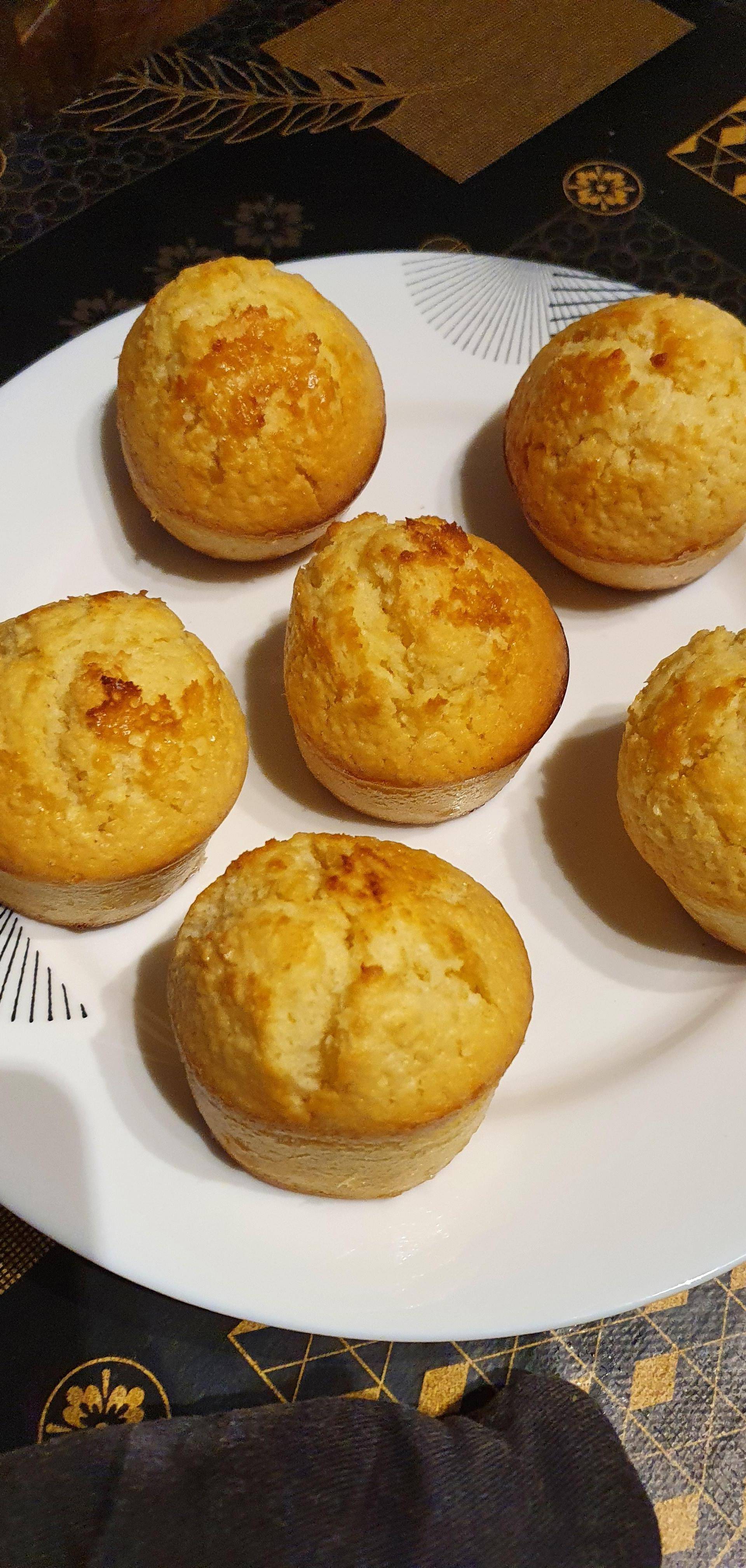 Muffins chocolat blanc noix de coco - Recette Cake Factory | Tefal