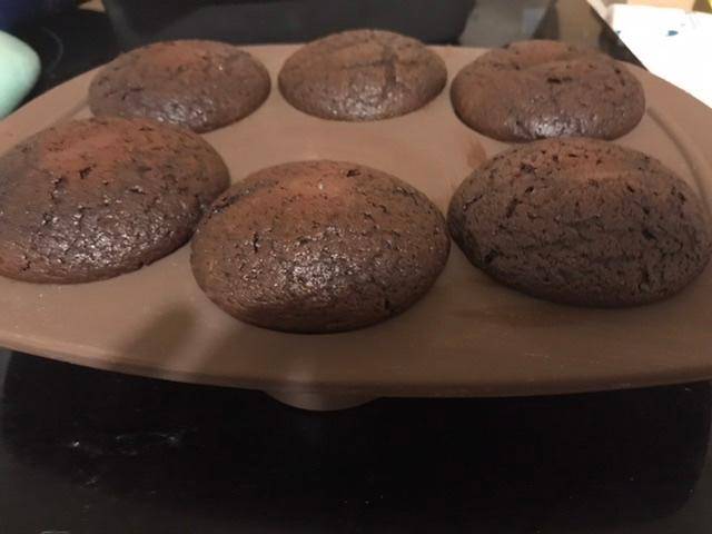 Muffins choco cœur coulant - Recette Cake Factory | Tefal