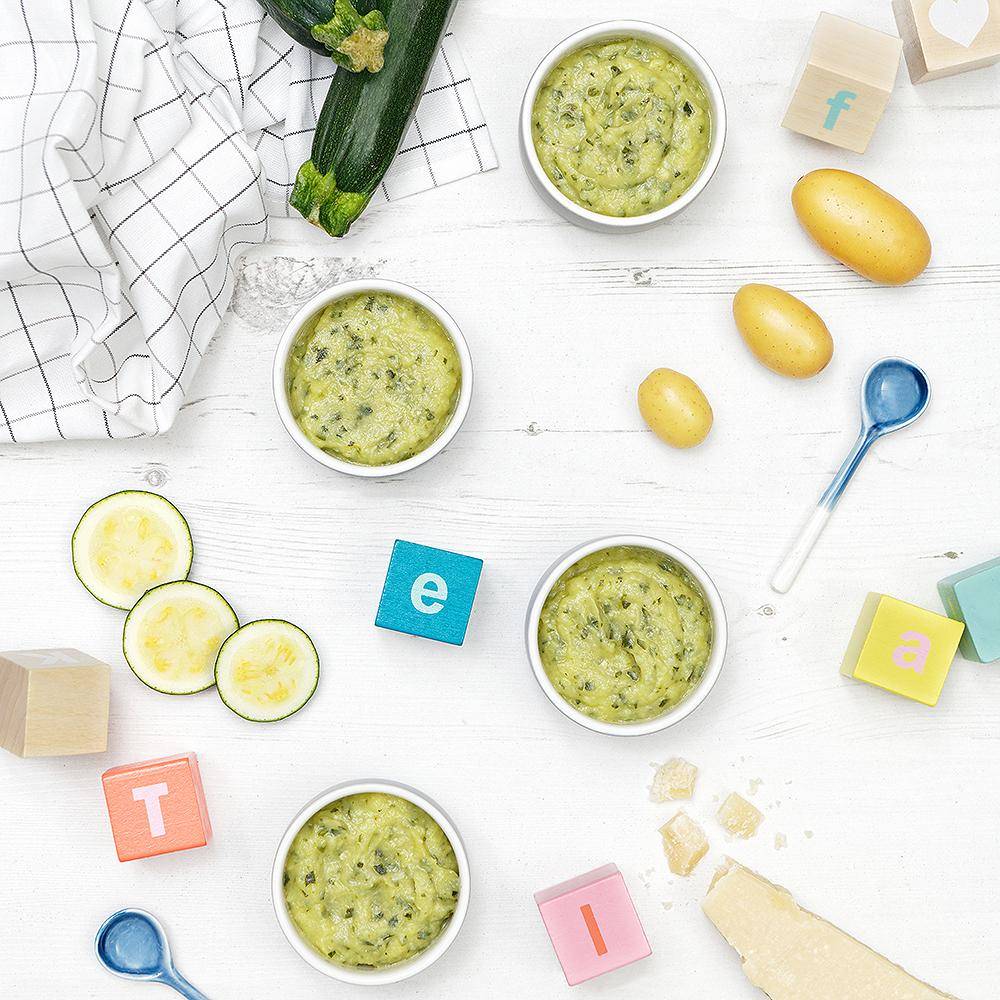 Purée de courgettes pour bébé - Recette Hachoir Manuel 5 secondes 500mL | Tefal