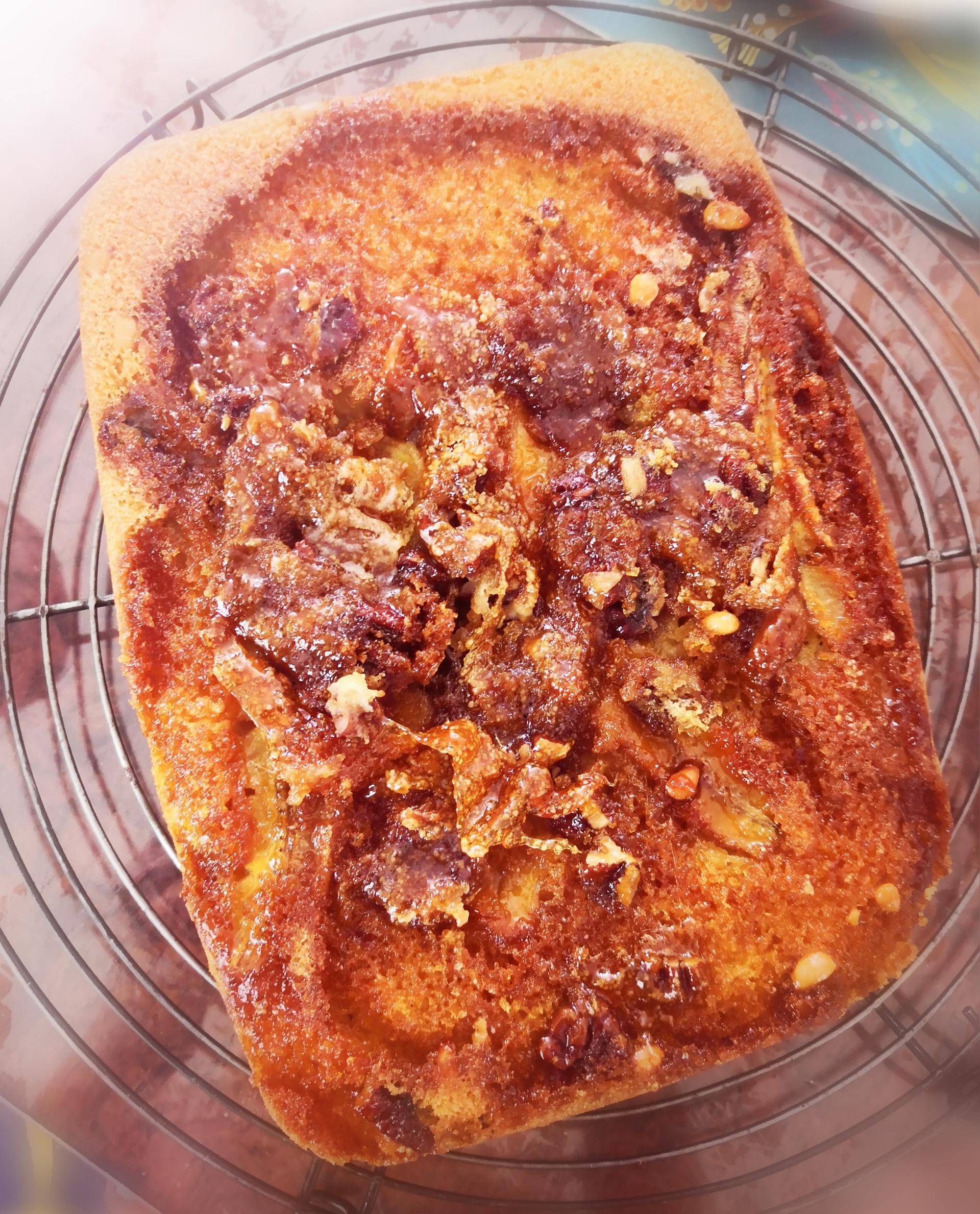 Gâteau à la banane, caramel et noix de pécan - Recette Cake Factory | Tefal