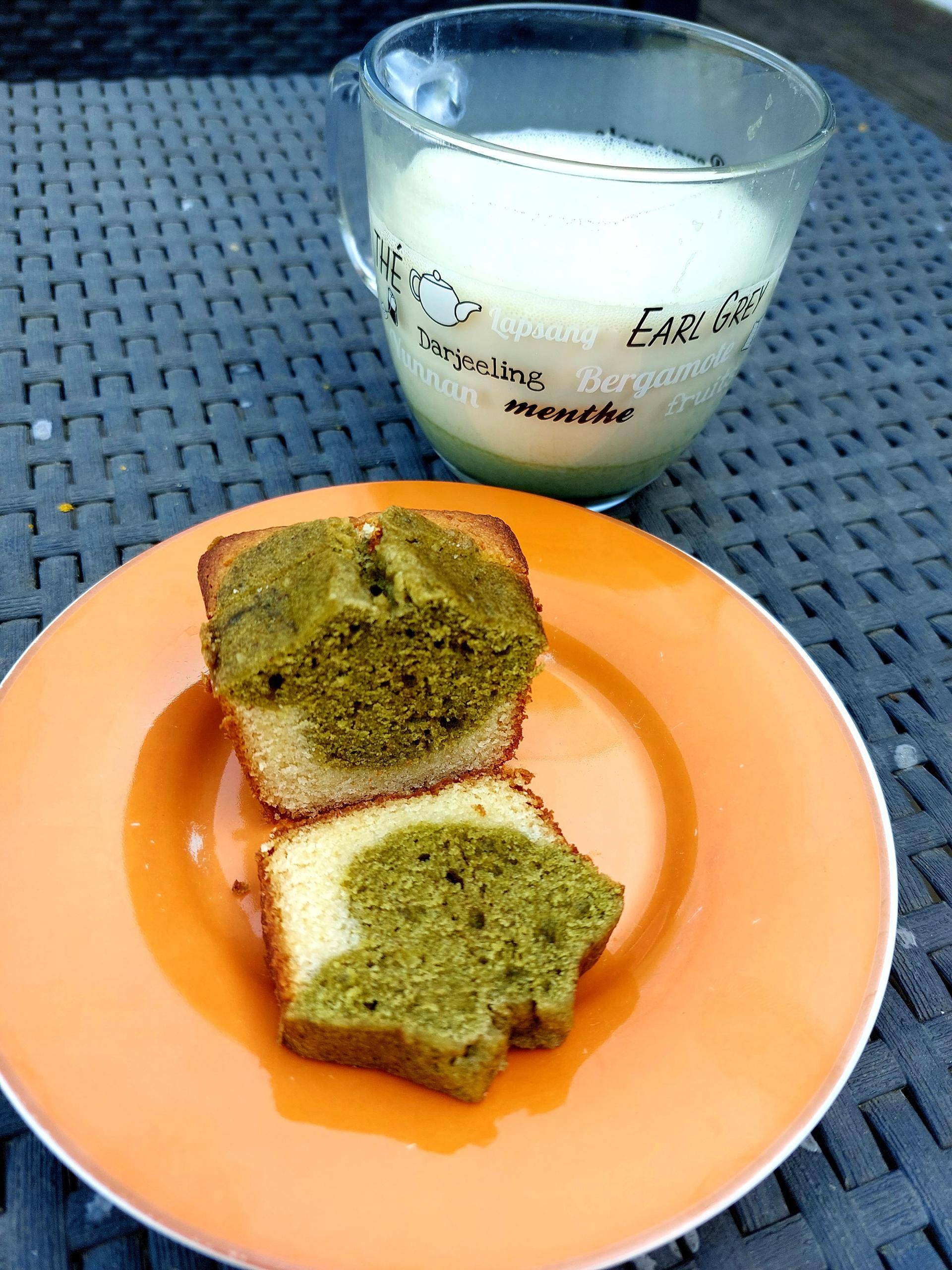 Mini marbré chocolat blanc - matcha - Recepten Cake Factory Délices | Tefal