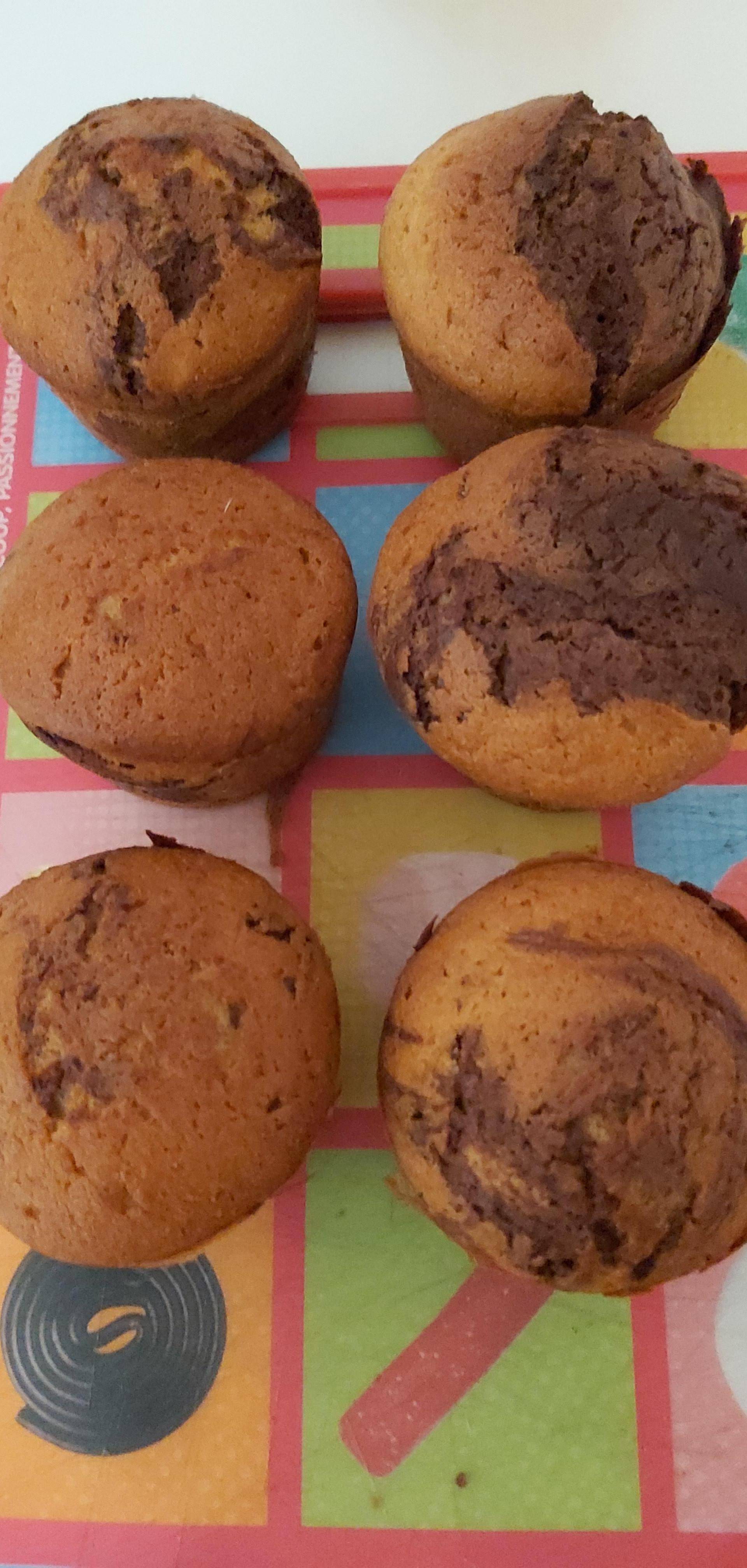 Muffins marbré - Recette Cake Factory | Tefal