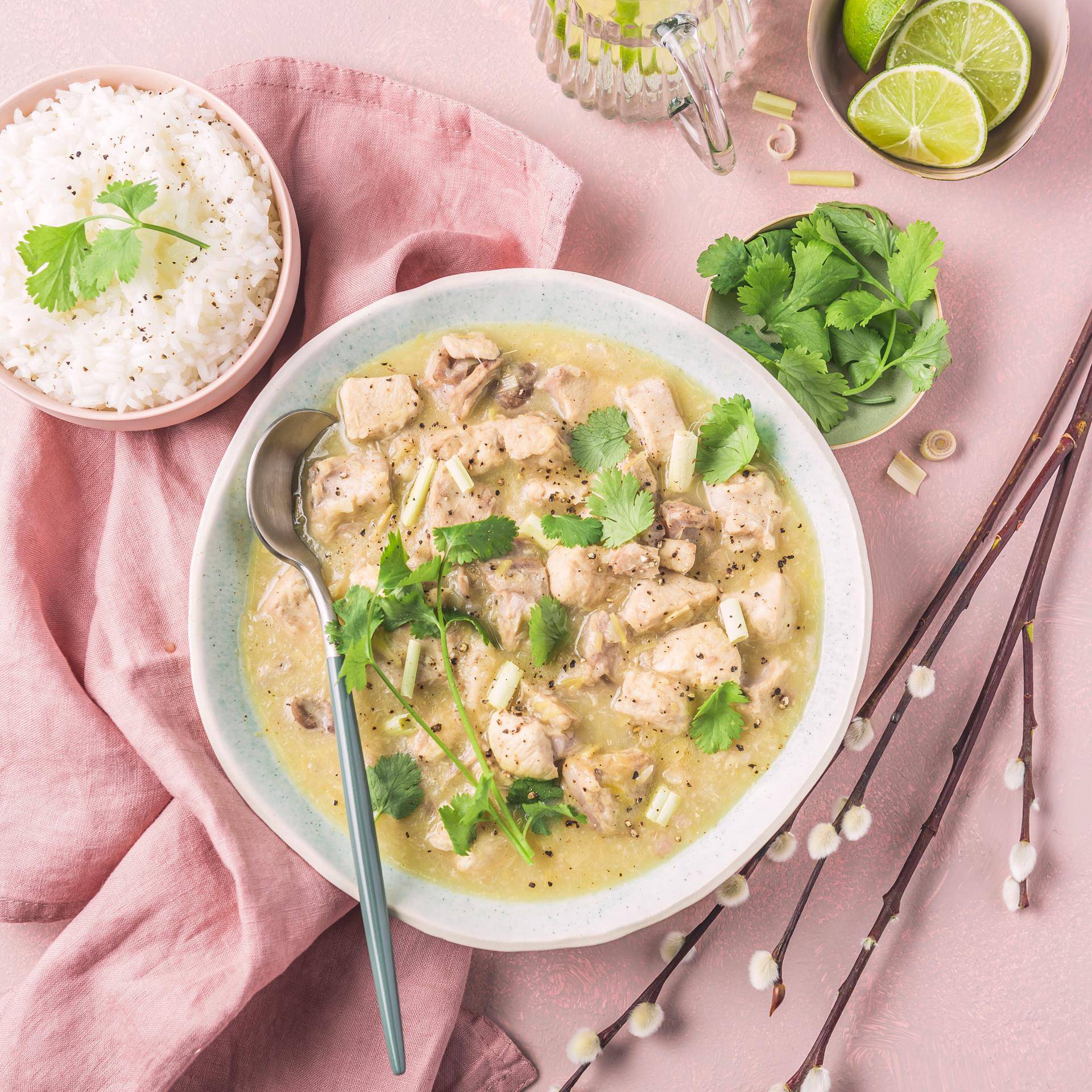 Ragoût de lapin à la citronnelle - Recepten Poêles et Casseroles | Tefal