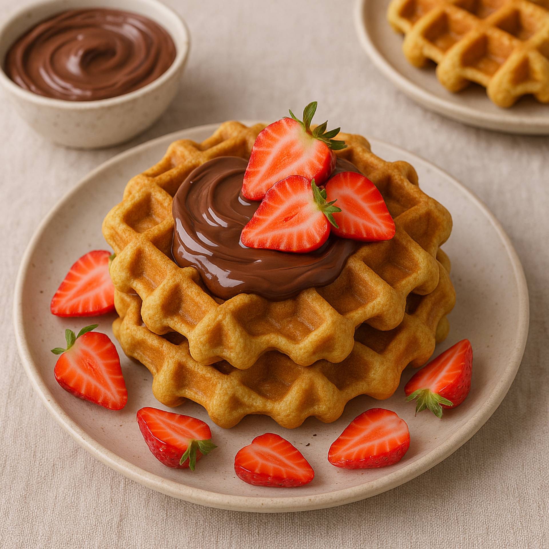 Gaufre au lait végétal - Recette Snack Collection MECHANICAL | Tefal