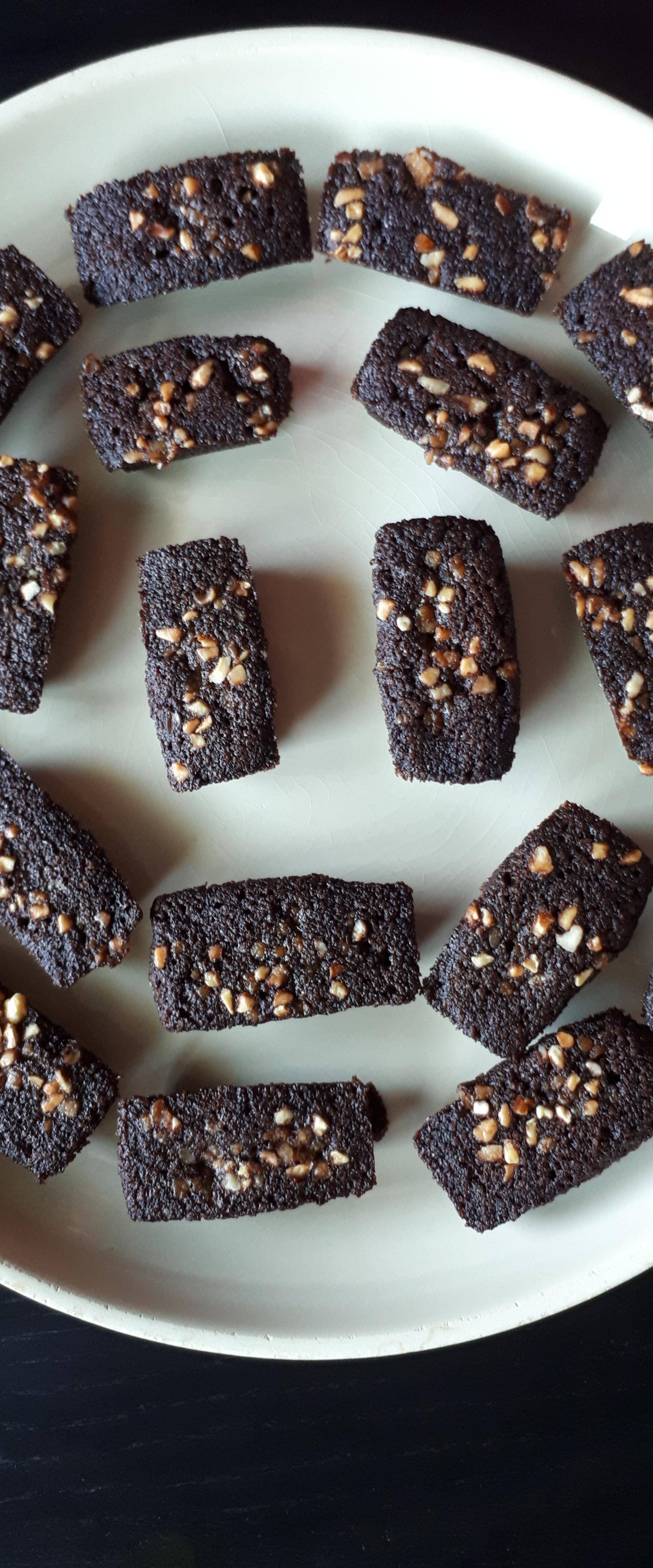 Financiers chocolat et pépites de nougatine - Recette Cake Factory | Tefal