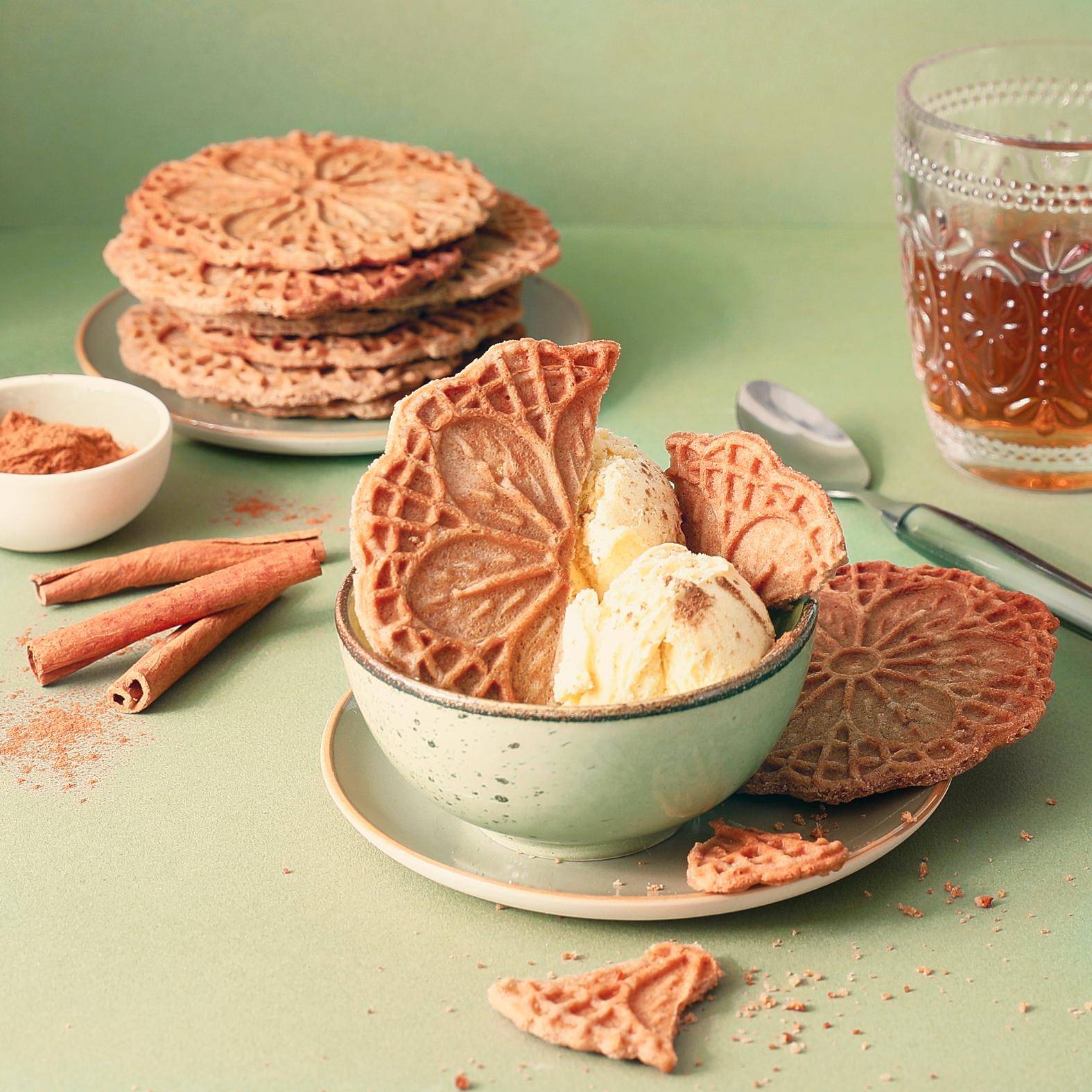 Cinnamon bricelets - Recepten Snack Collection MECHANICAL | Tefal