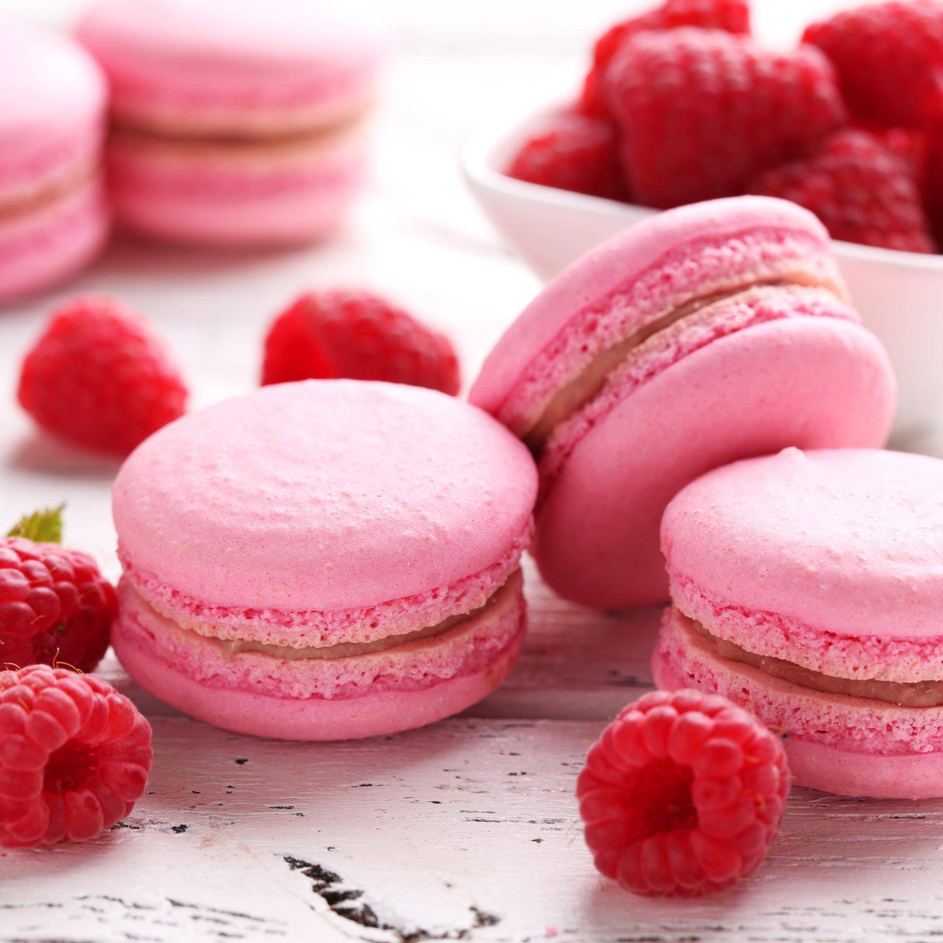 Macarons framboise - Recette Moules à gâteaux | Tefal