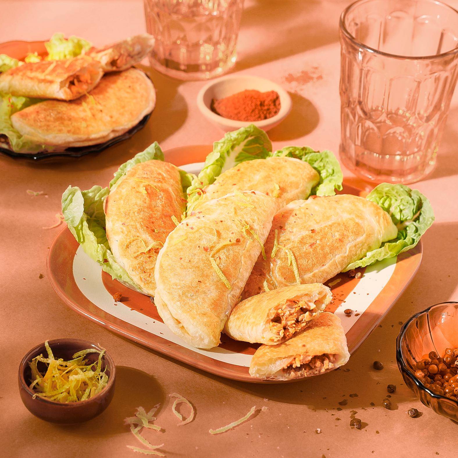 Empanada's met zalm - Recepten Snack Collection MECHANICAL | Tefal