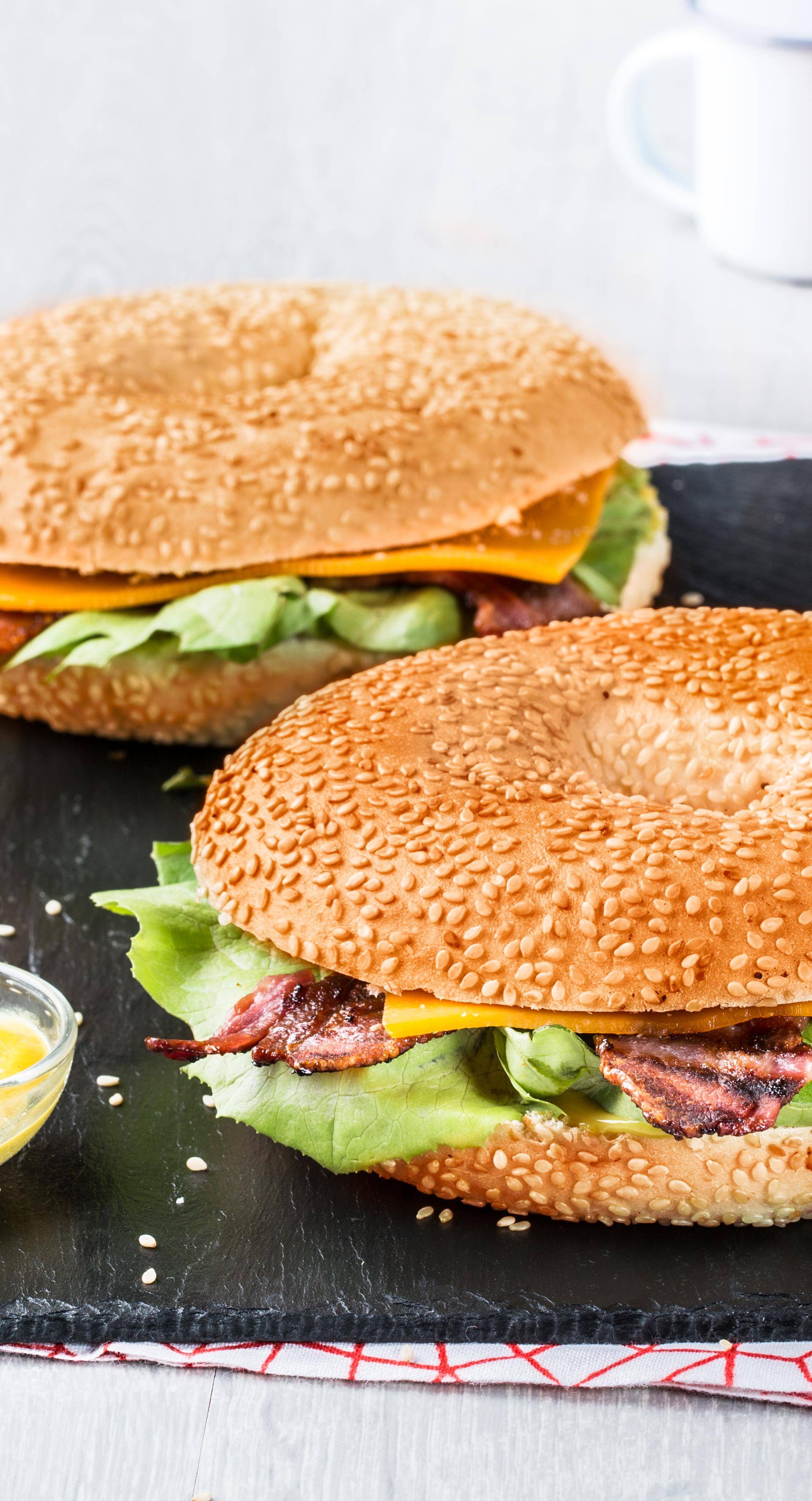 Bagels - Recette Croques monsieur et gaufriers | Tefal