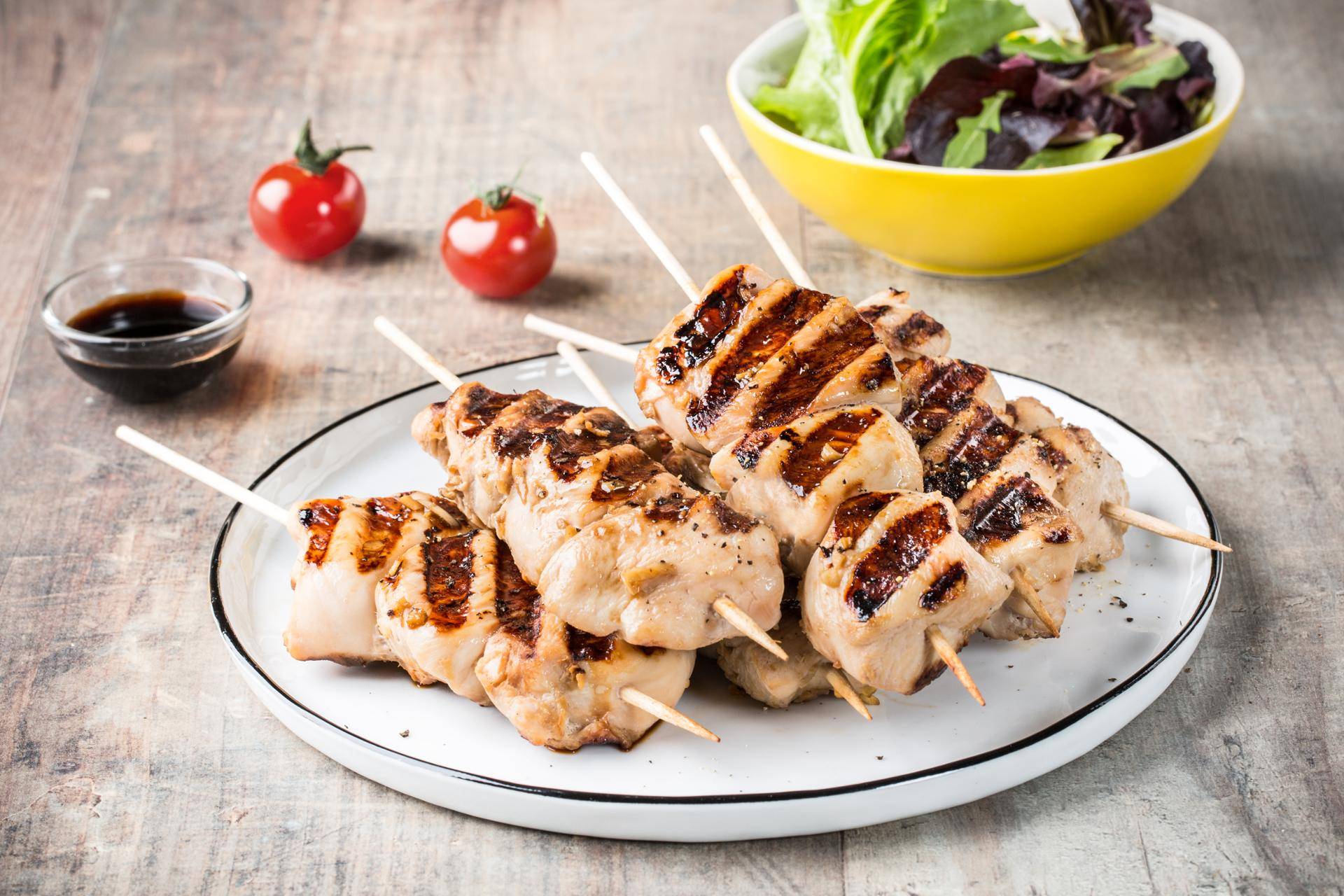 Poulet yakitori - Recette Optigrill Elite | Tefal
