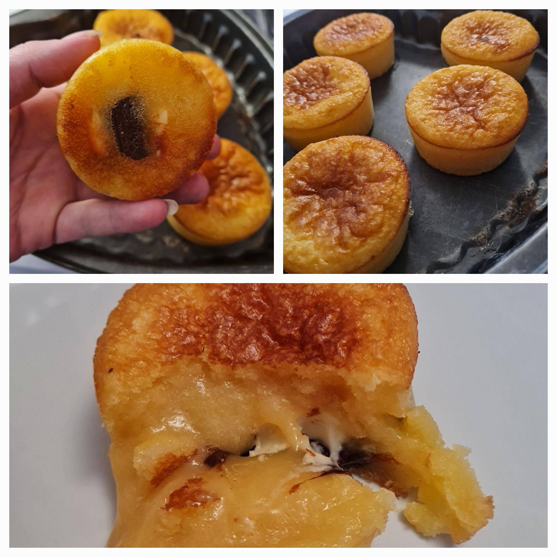 Fondant chocolat blanc cœur chocolat noir - Recette Cake Factory | Tefal