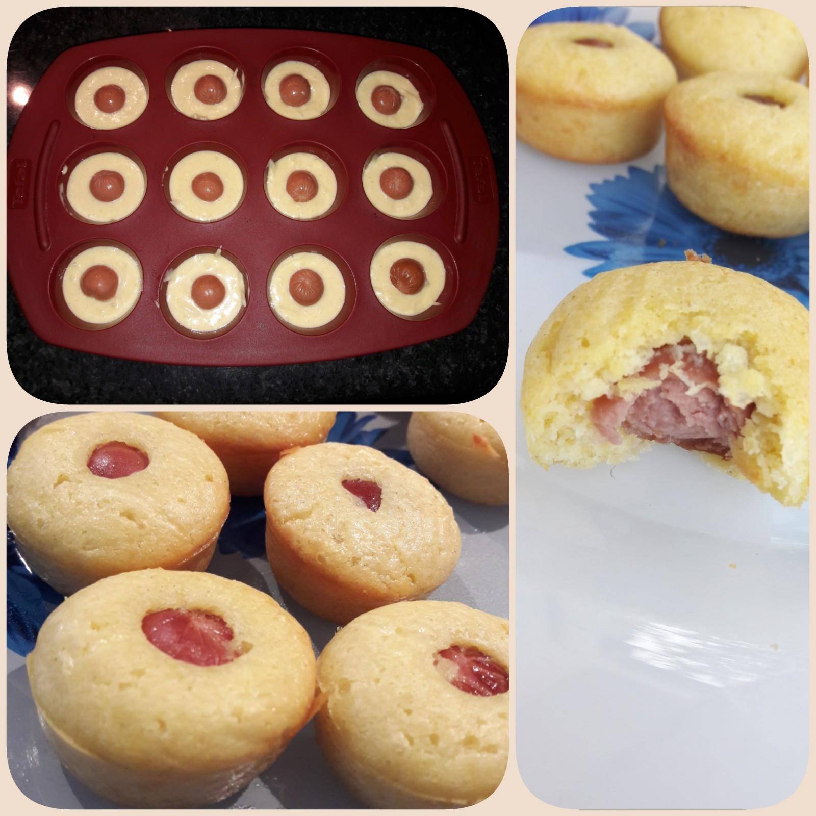 Mini muffins knacki ball - Recepten Cake Factory | Tefal