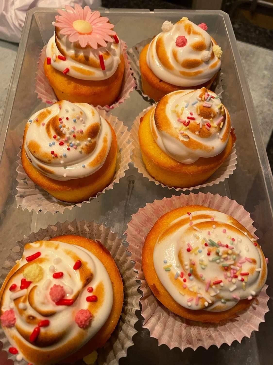 Cupcake citron meringuée - Recepten Cake Factory | Tefal