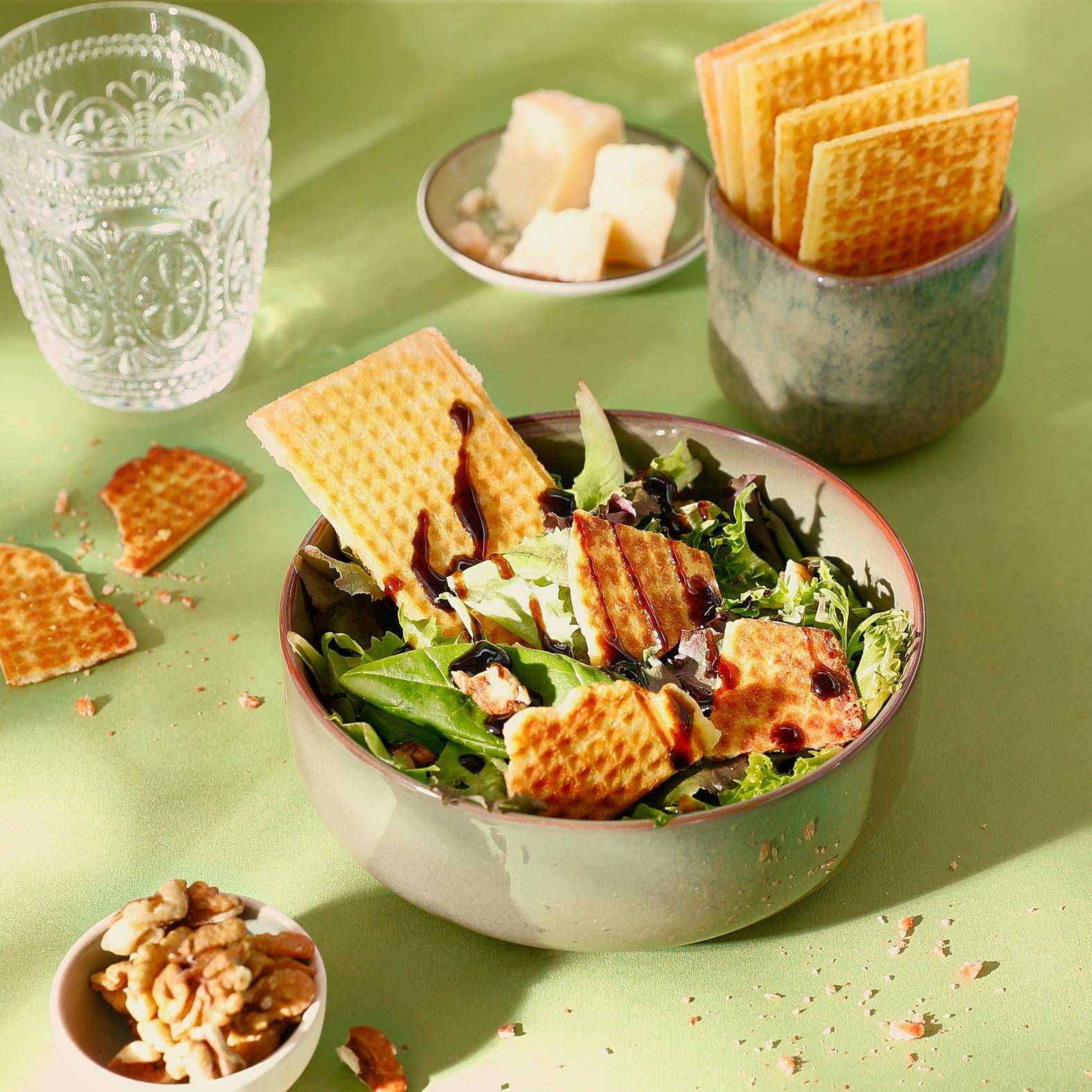Gaufrettes au parmesan - Recette Snack Collection MECHANICAL | Tefal