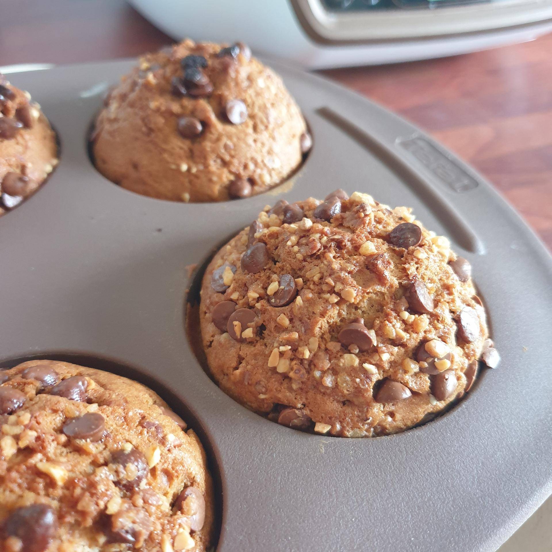 Muffins cœur praliné - Recette Cake Factory | Tefal
