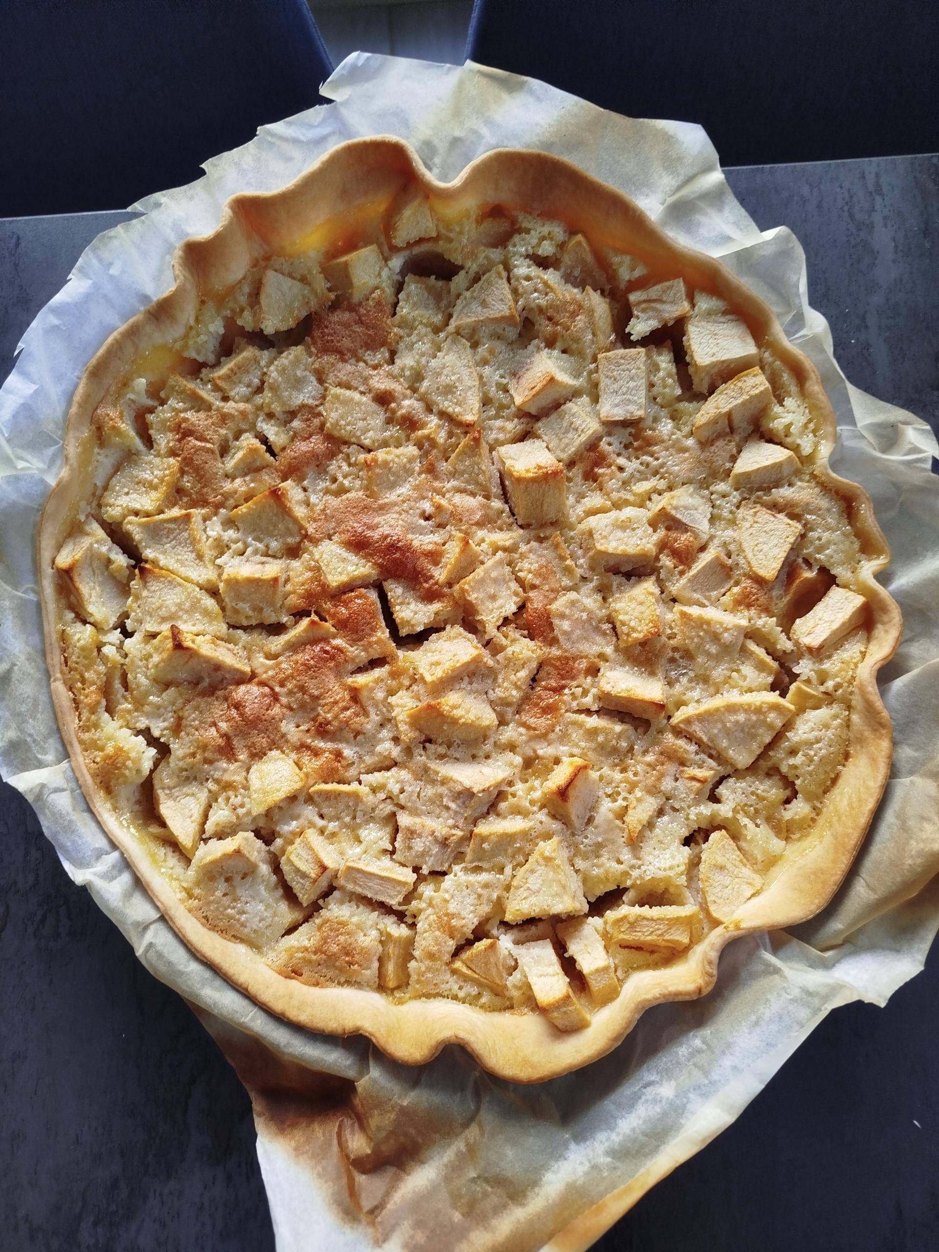 Tarte normande aux pommes de Naska - Recette Cake Factory Infinity | Tefal