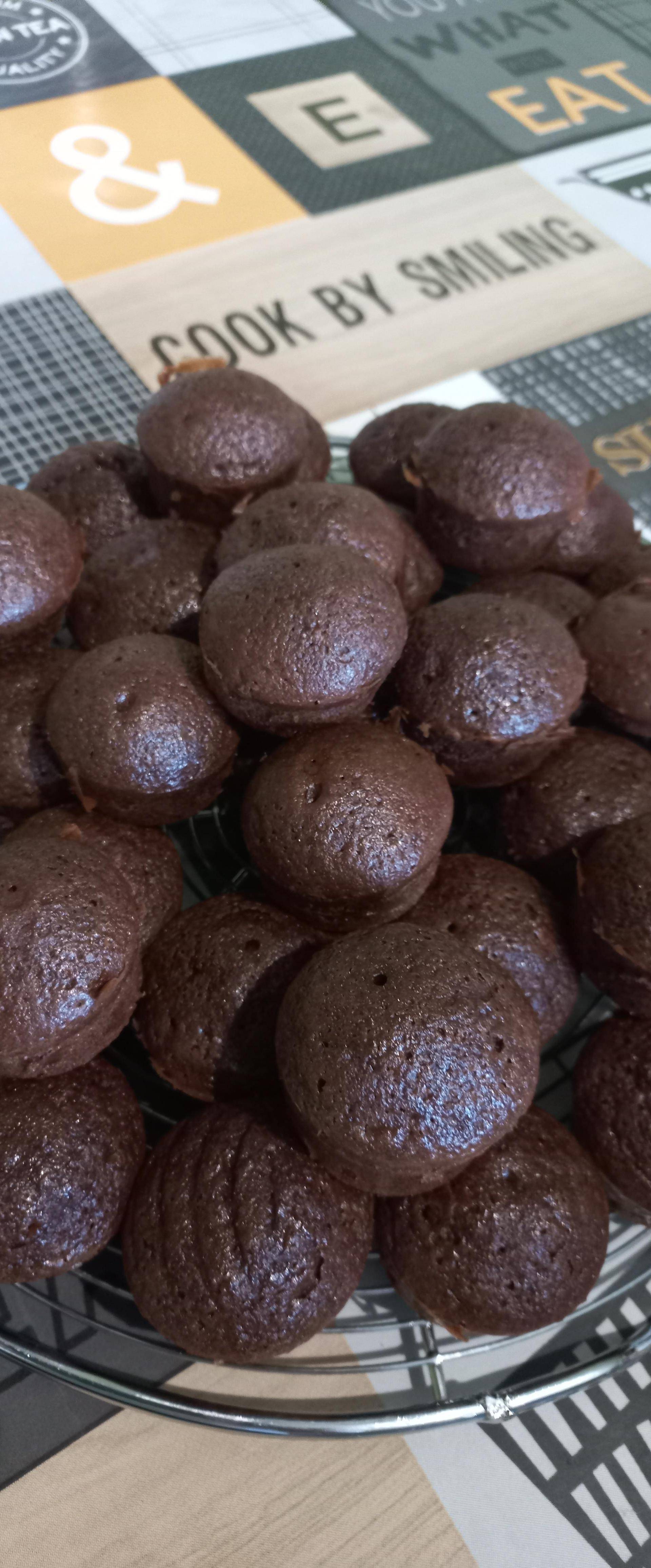 Mini-muffins moelleux tout choco - Recette Cake Factory | Tefal