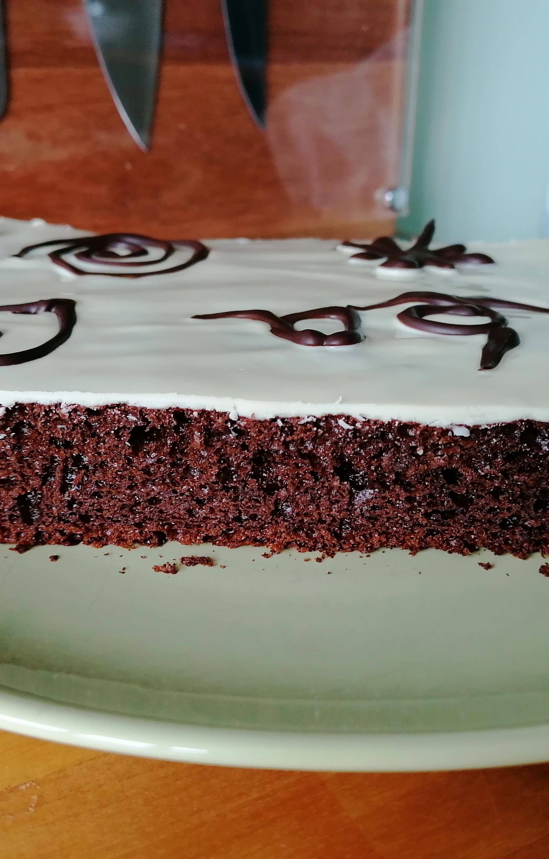 Moelleux au chocolat de maman et couverture chocolat blanc - Recette Cake Factory | Tefal