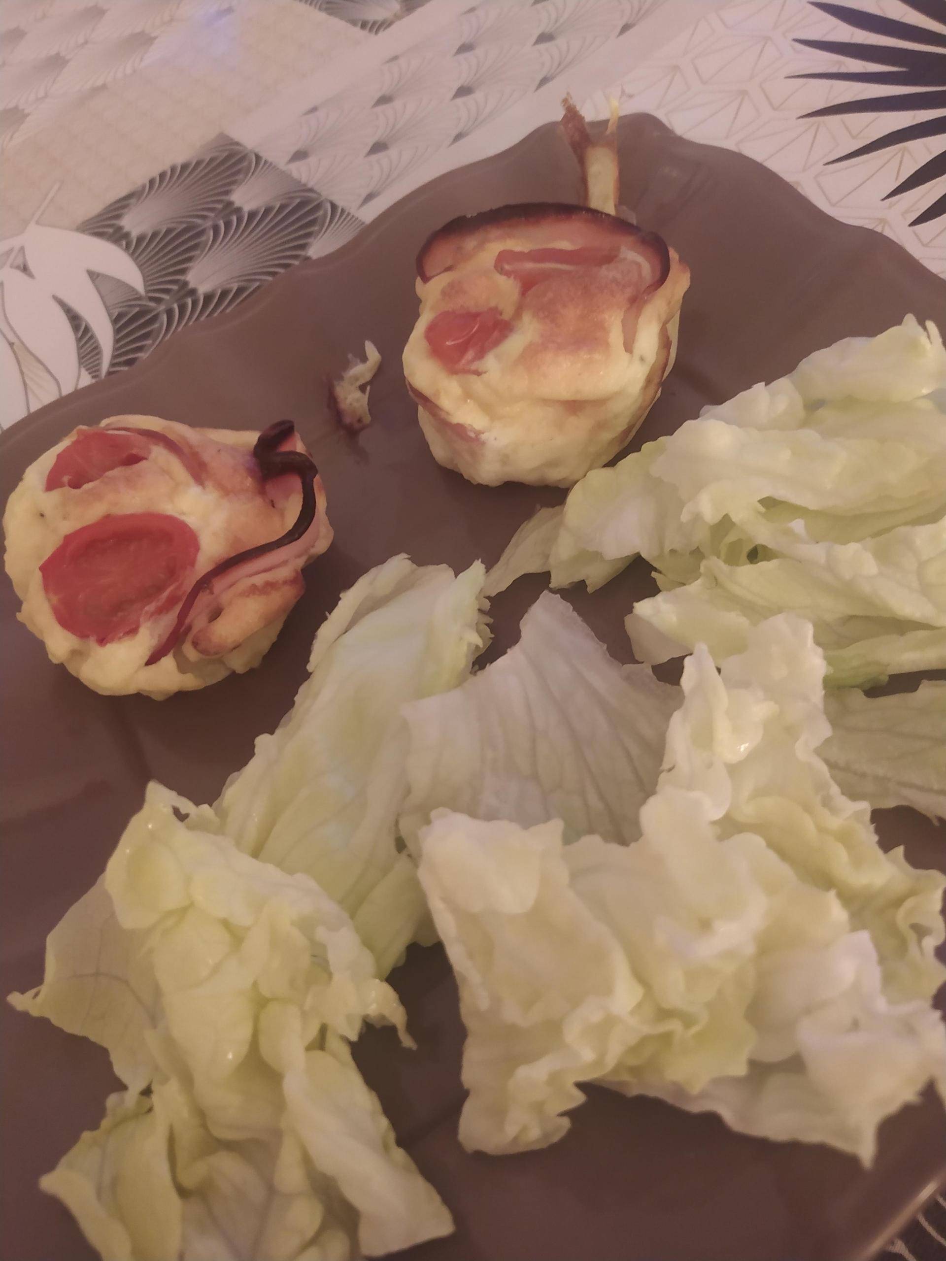 Frittatas tomate, bacon, feta - Recette Cake Factory | Tefal