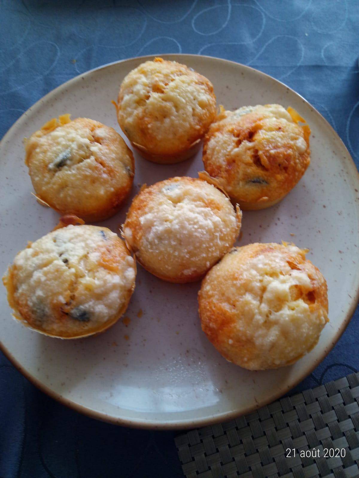 Muffins aux olives, chorizo, tomates séchées - Recette Cake Factory | Tefal