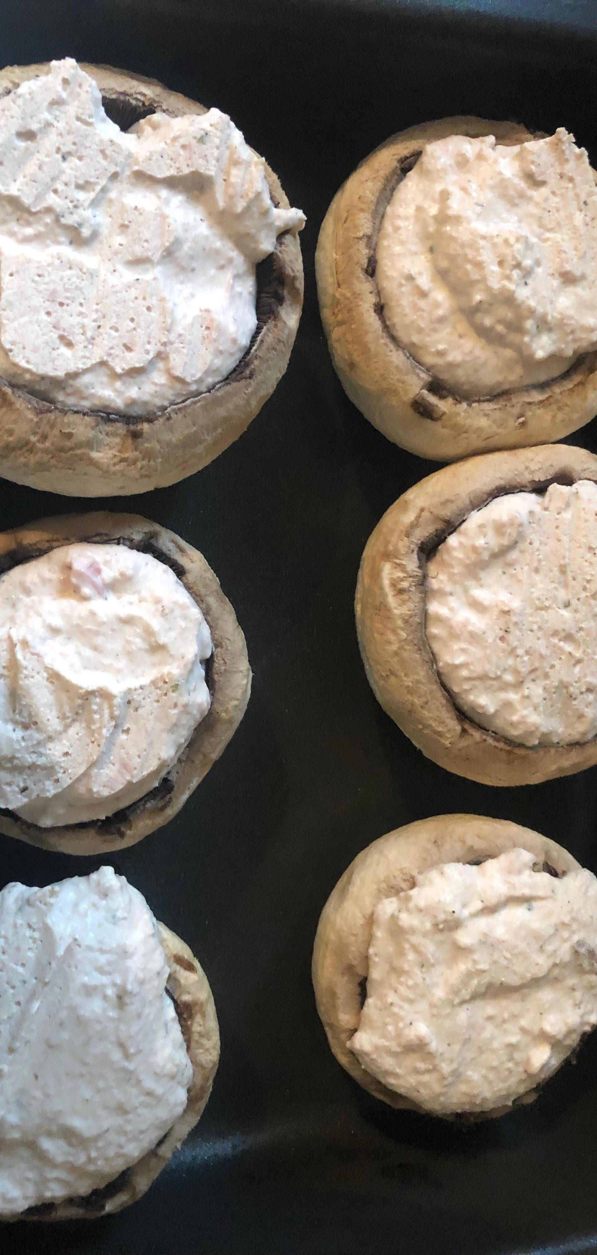 Champignons farcis - Recette Cake Factory | Tefal