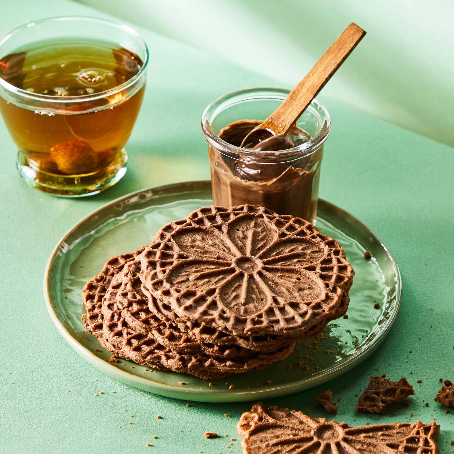 Bricelets bernois au chocolat - Recepten Snack Collection MECHANICAL | Tefal