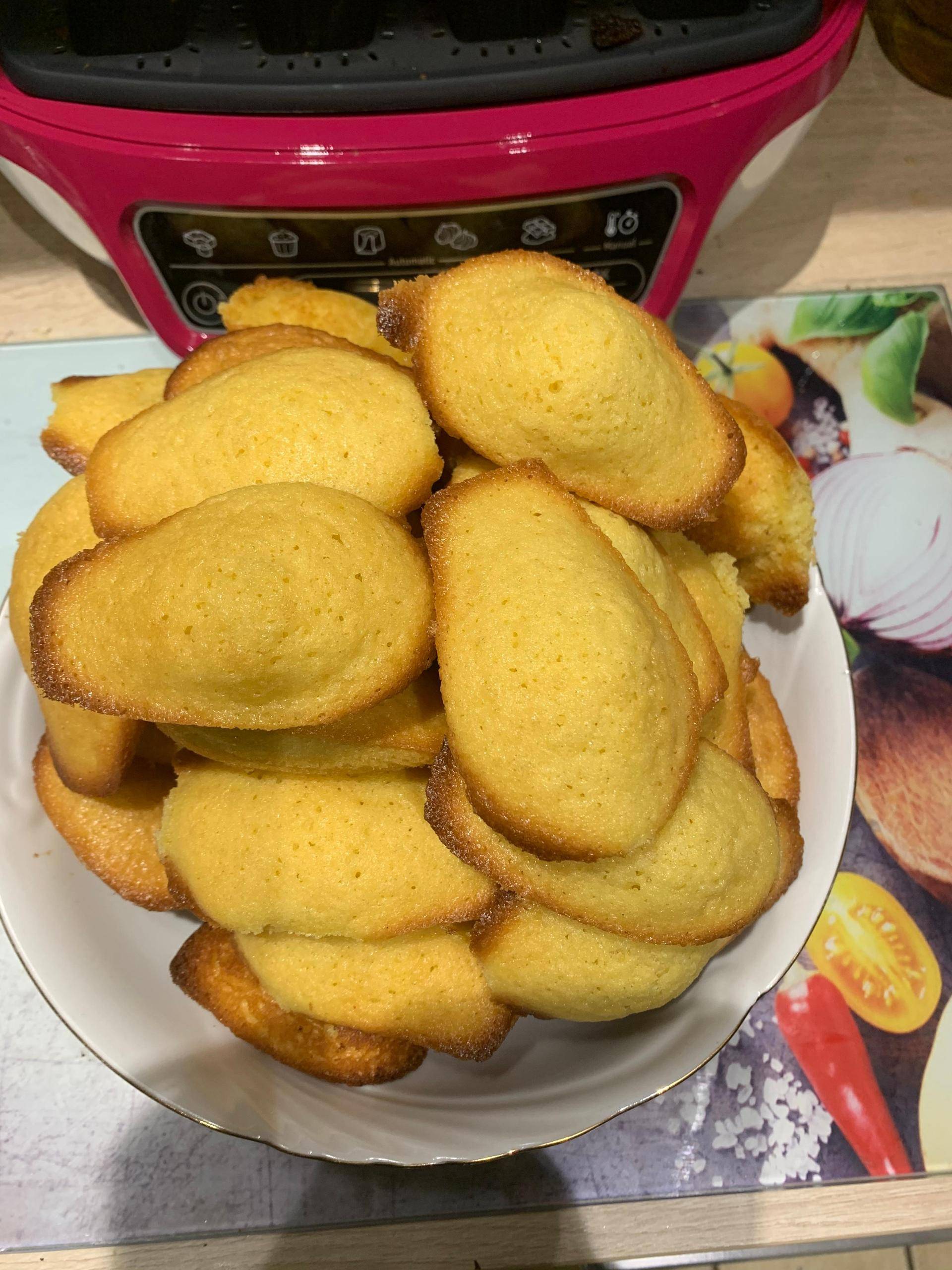 Madeleine à la vanille - Recette Cake Factory | Tefal