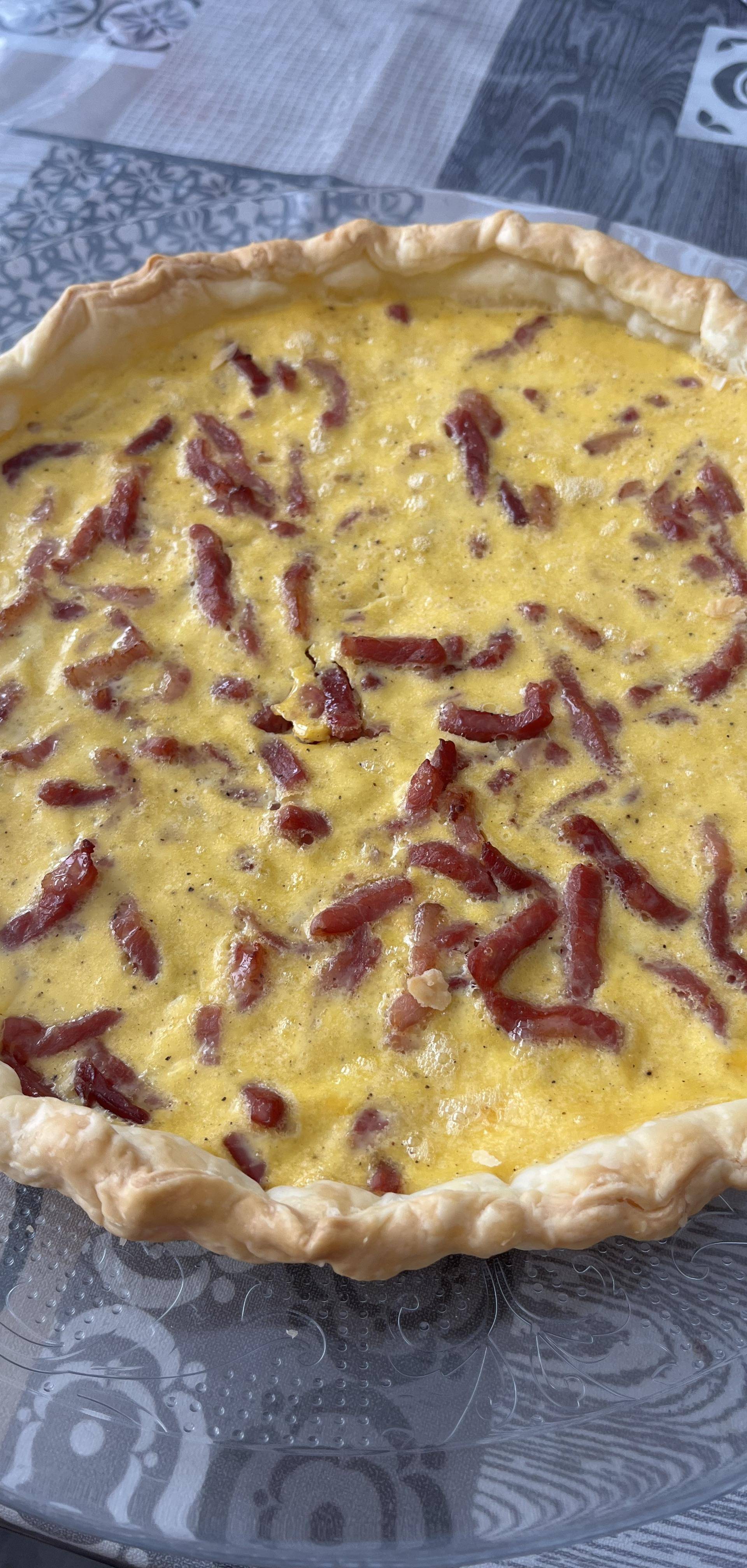 Quiche lorraine de LNA - Recette Cake Factory Infinity | Tefal