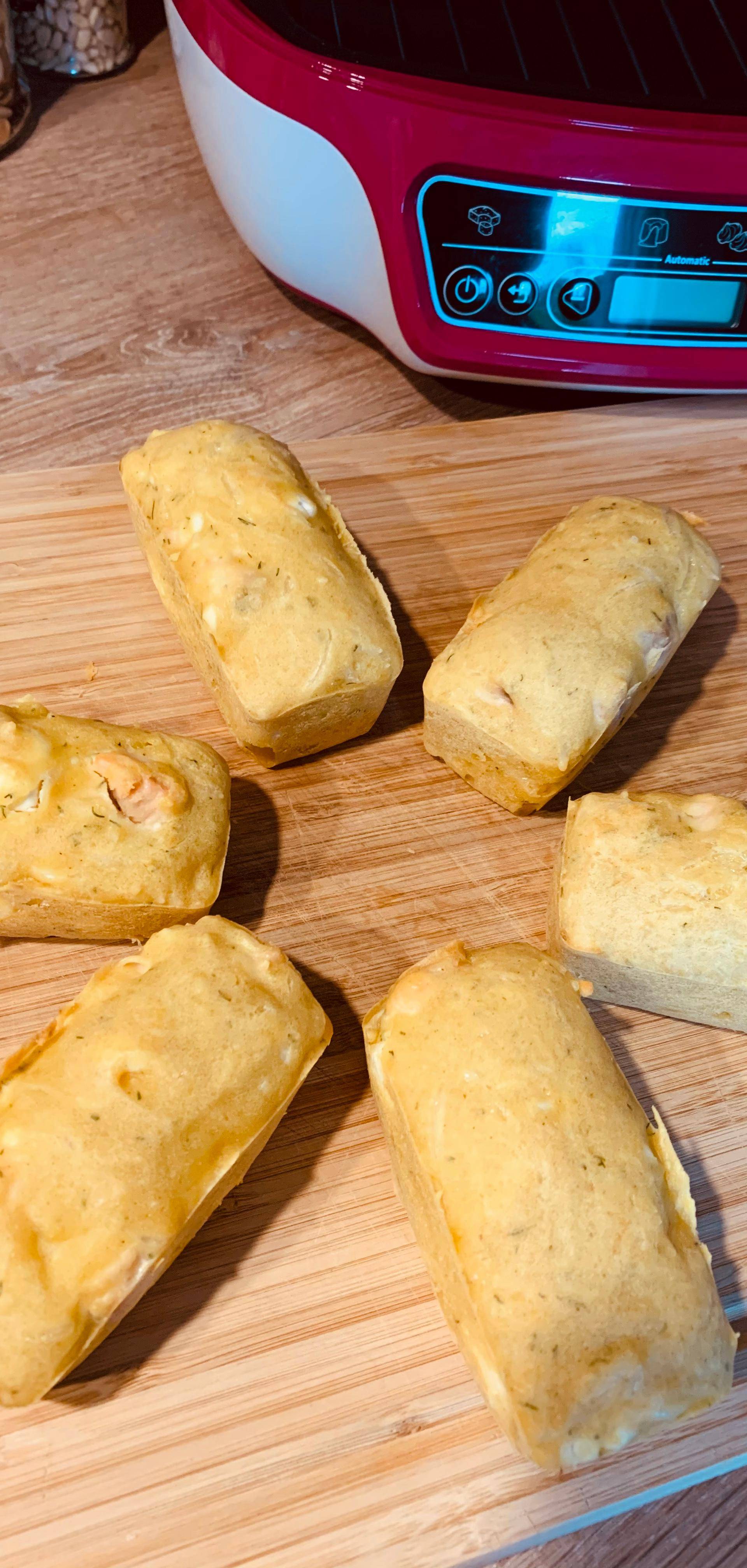 Cake saumon fêta - Recette Cake Factory | Tefal