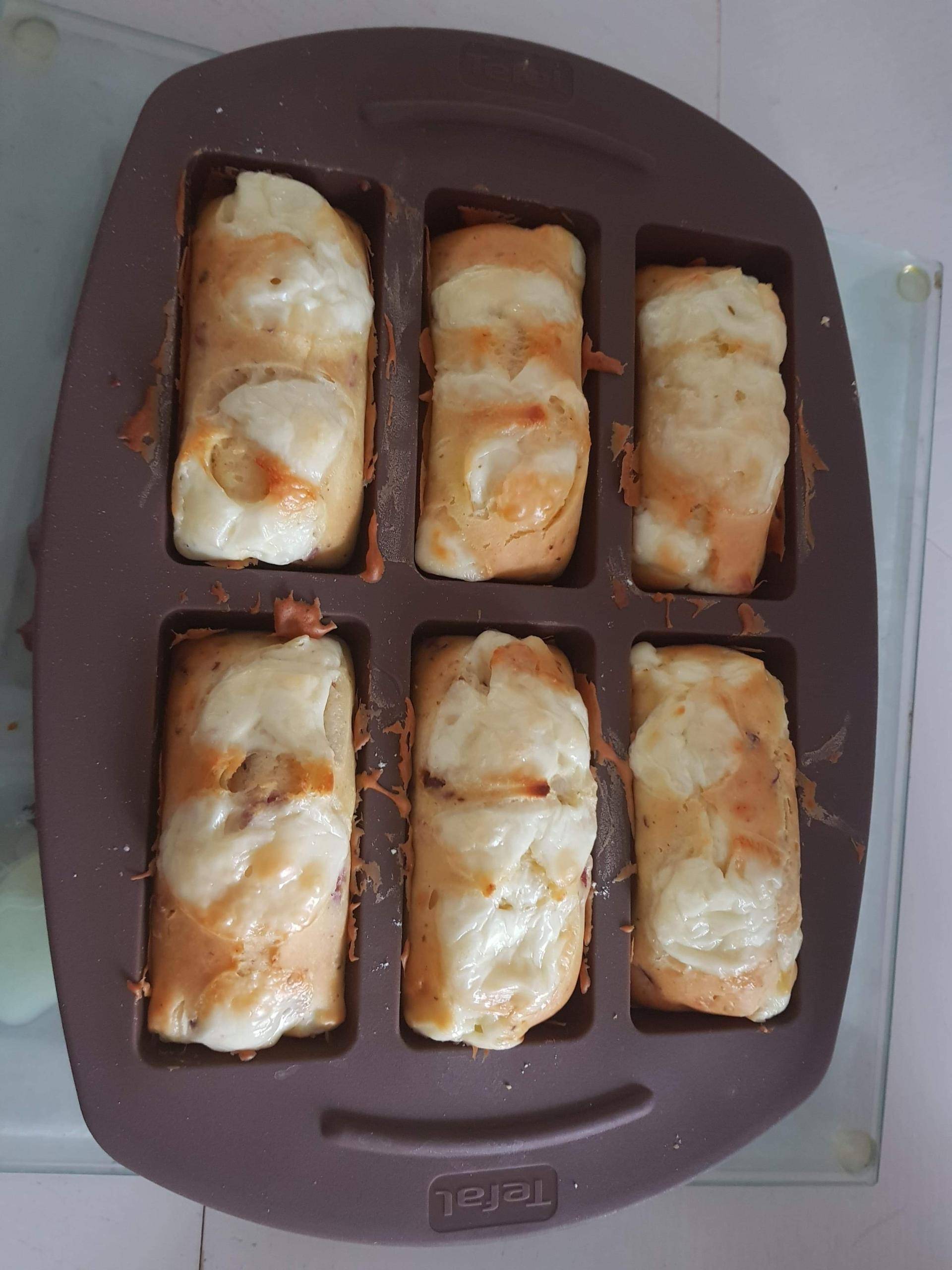 CAKE BABYBEL ET LARDONS - Recepten Cake Factory | Tefal