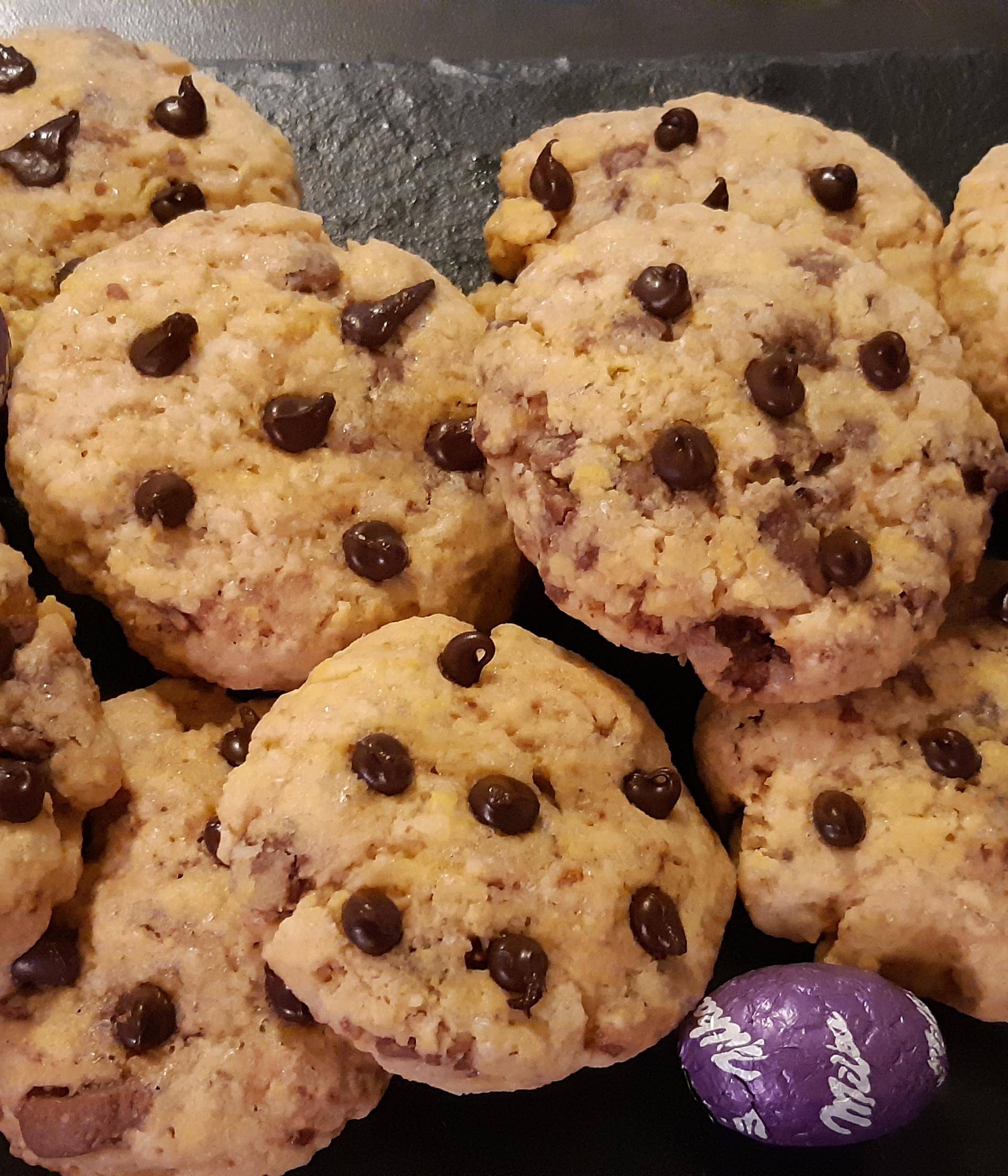 Cookies chocolat au lait milka - Recette Cake Factory | Tefal