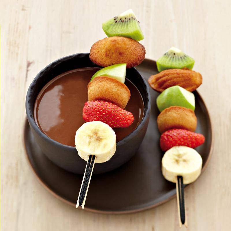 Salade de fruits façon fondue chocolat - Recette undefined | Tefal