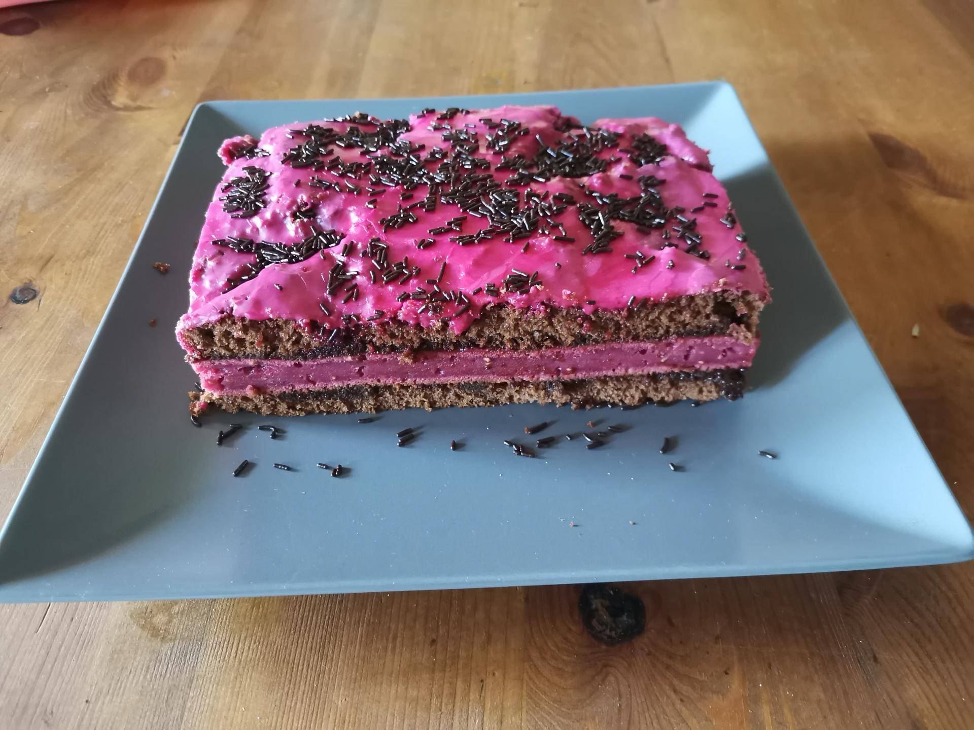 Napolitain chocolat framboise - Recepten Cake Factory | Tefal