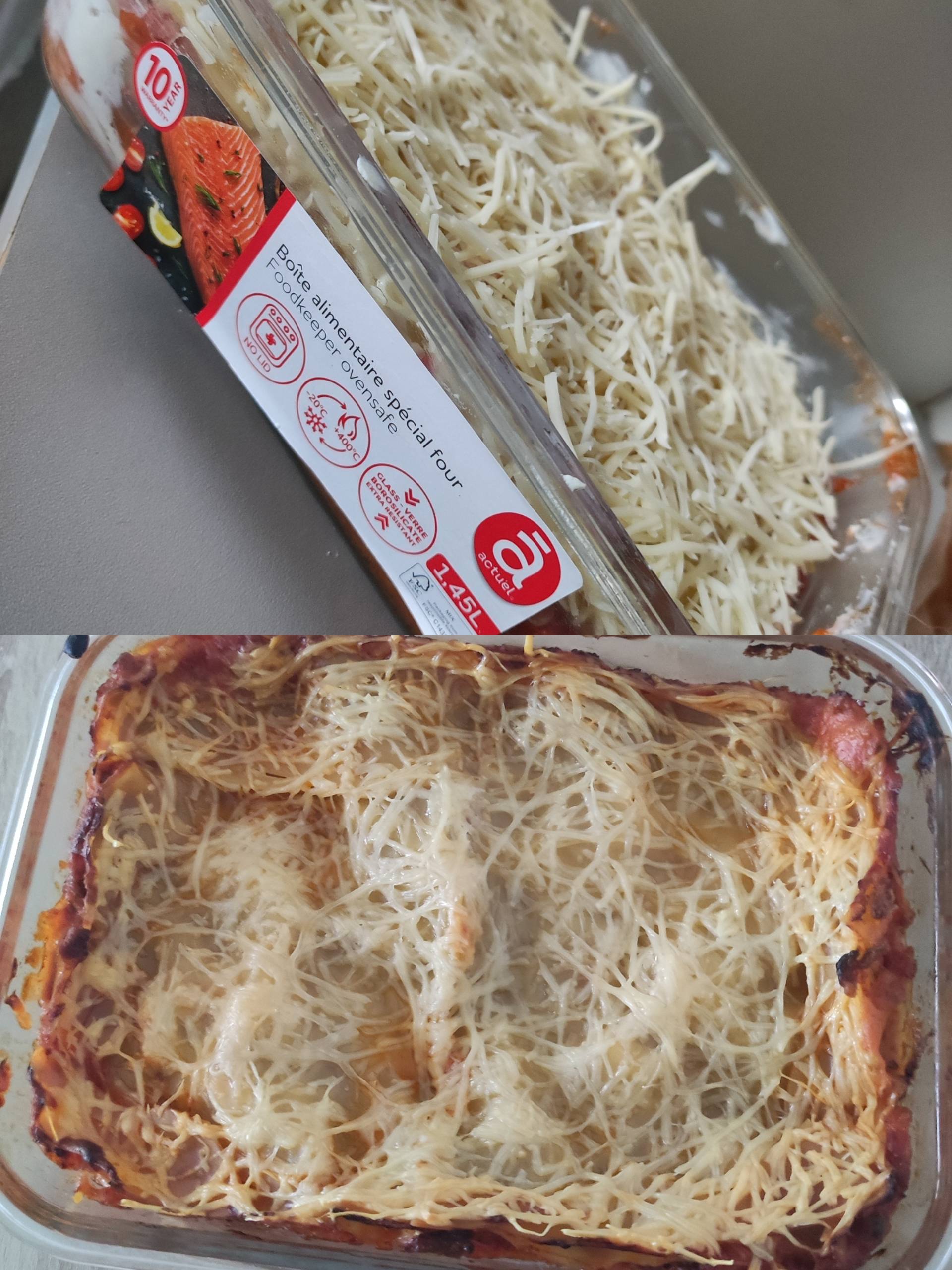 Lasagnes a la crème fraîche - Recepten Cake Factory | Tefal