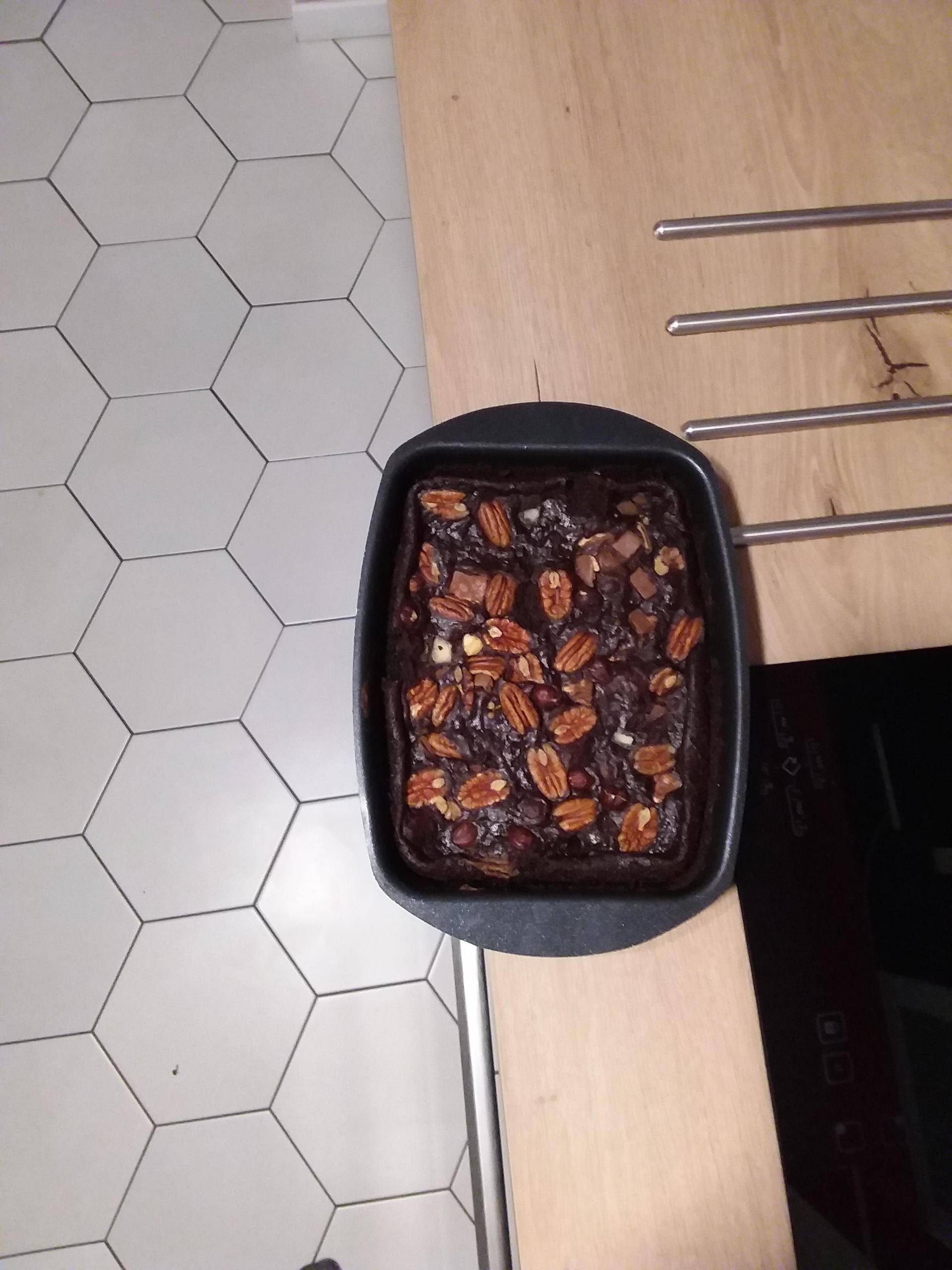 Brownie noix de pécan, chocolat - Recepten Cake Factory | Tefal