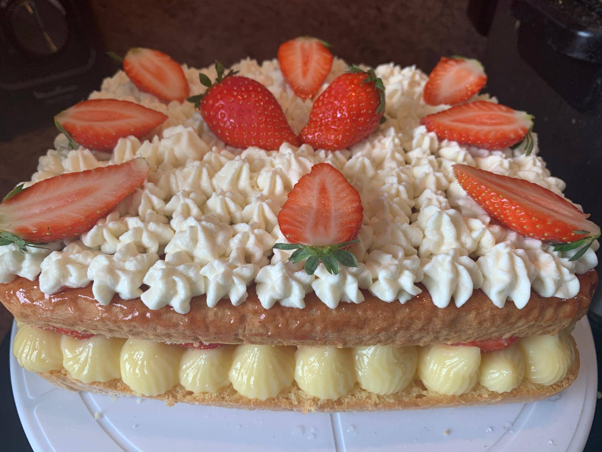 Fraisier - Recette Cake Factory | Tefal