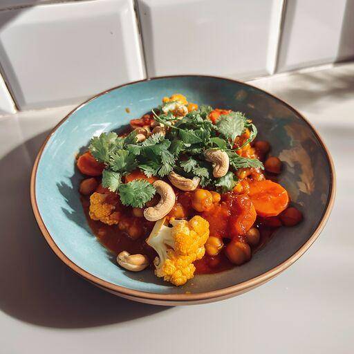 Ragoût de pois chiches aux épices douces - Recepten Poêles et Casseroles | Tefal